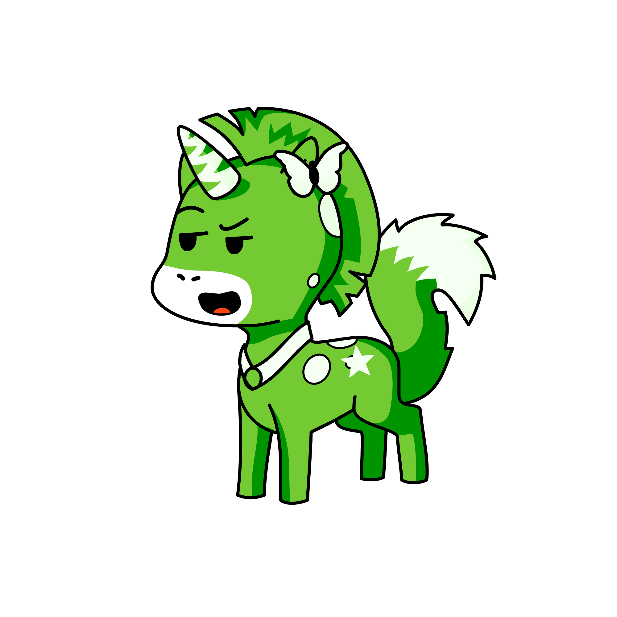 green glen, the unicorn
