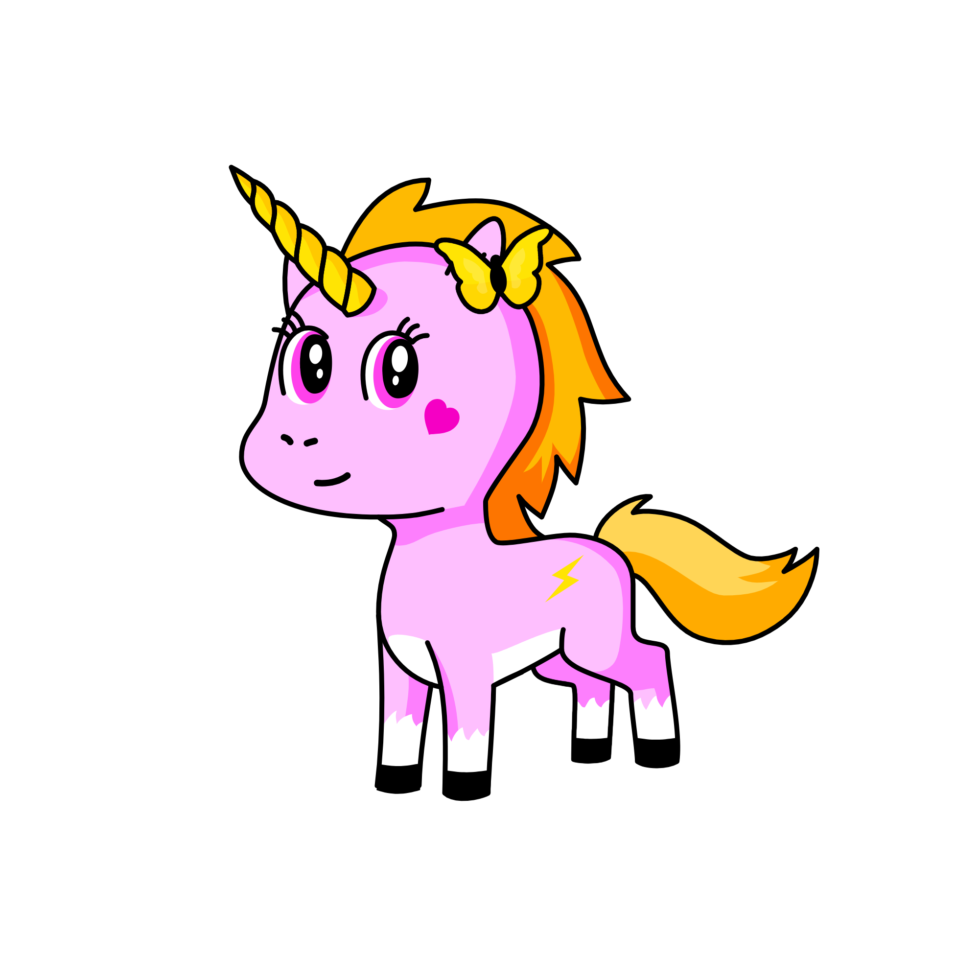 lighting bold, the unicorn