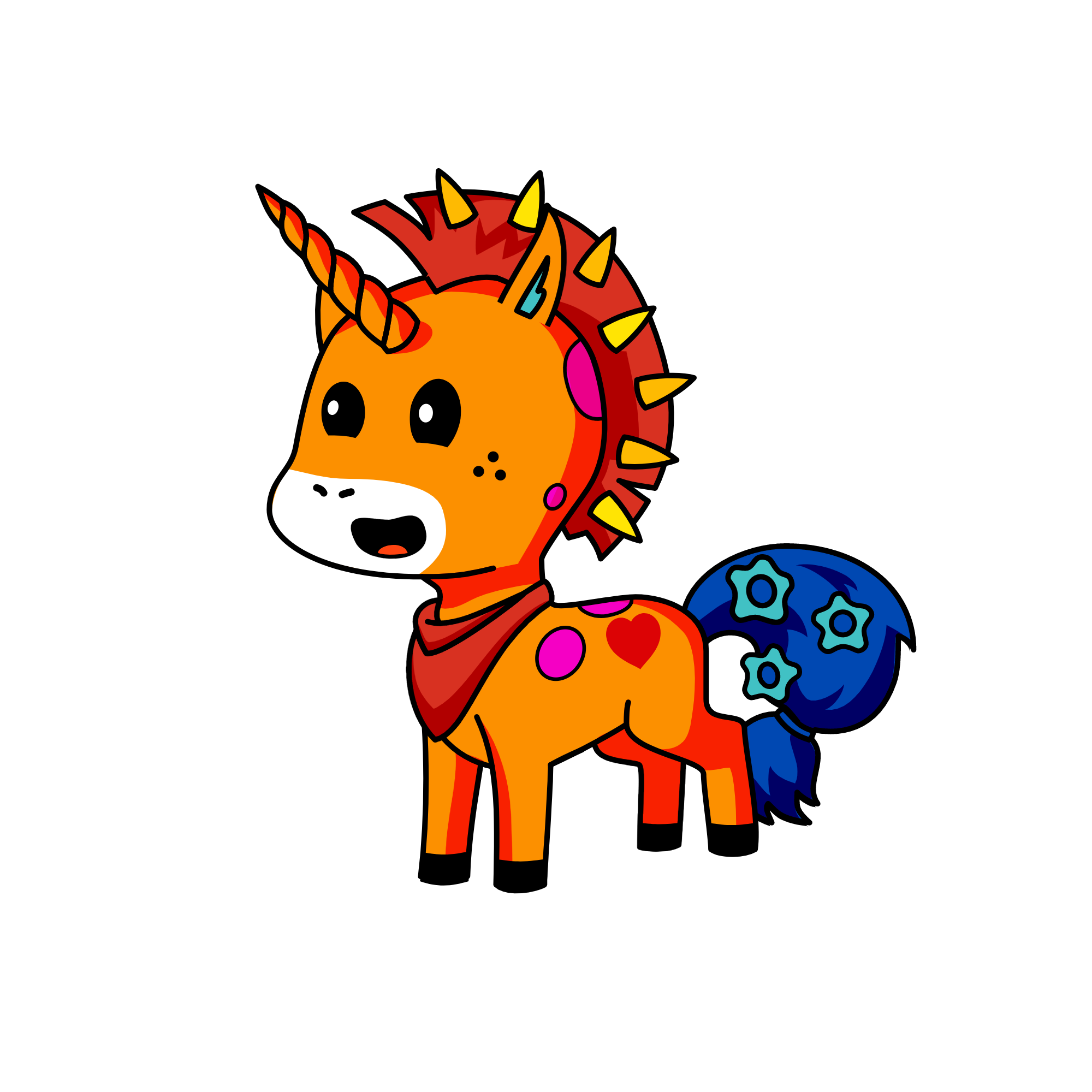 spike, the unicorn