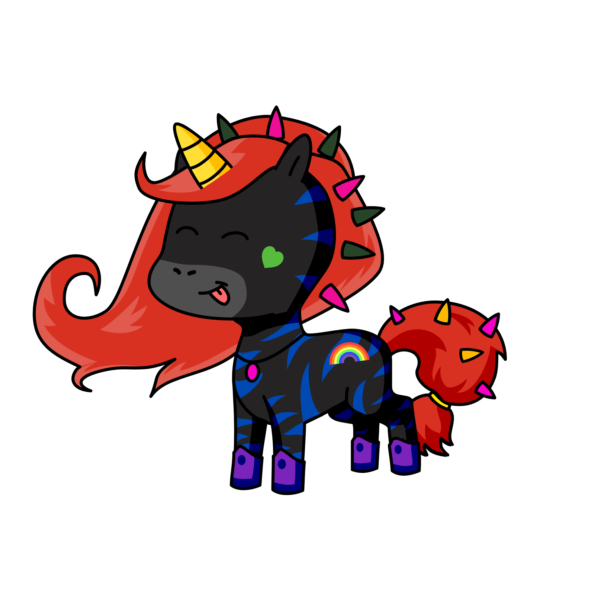 chinese cream, the unicorn