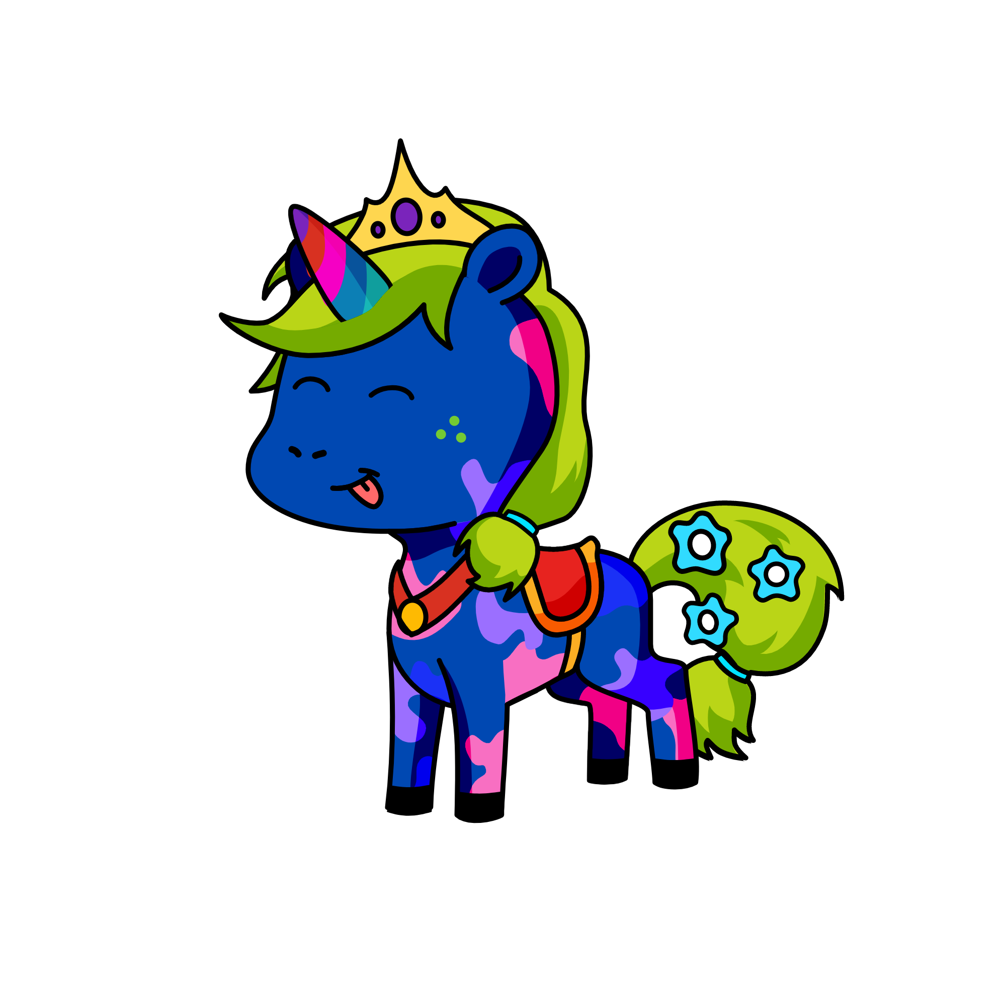 Queen of Unicorns, the unicorn