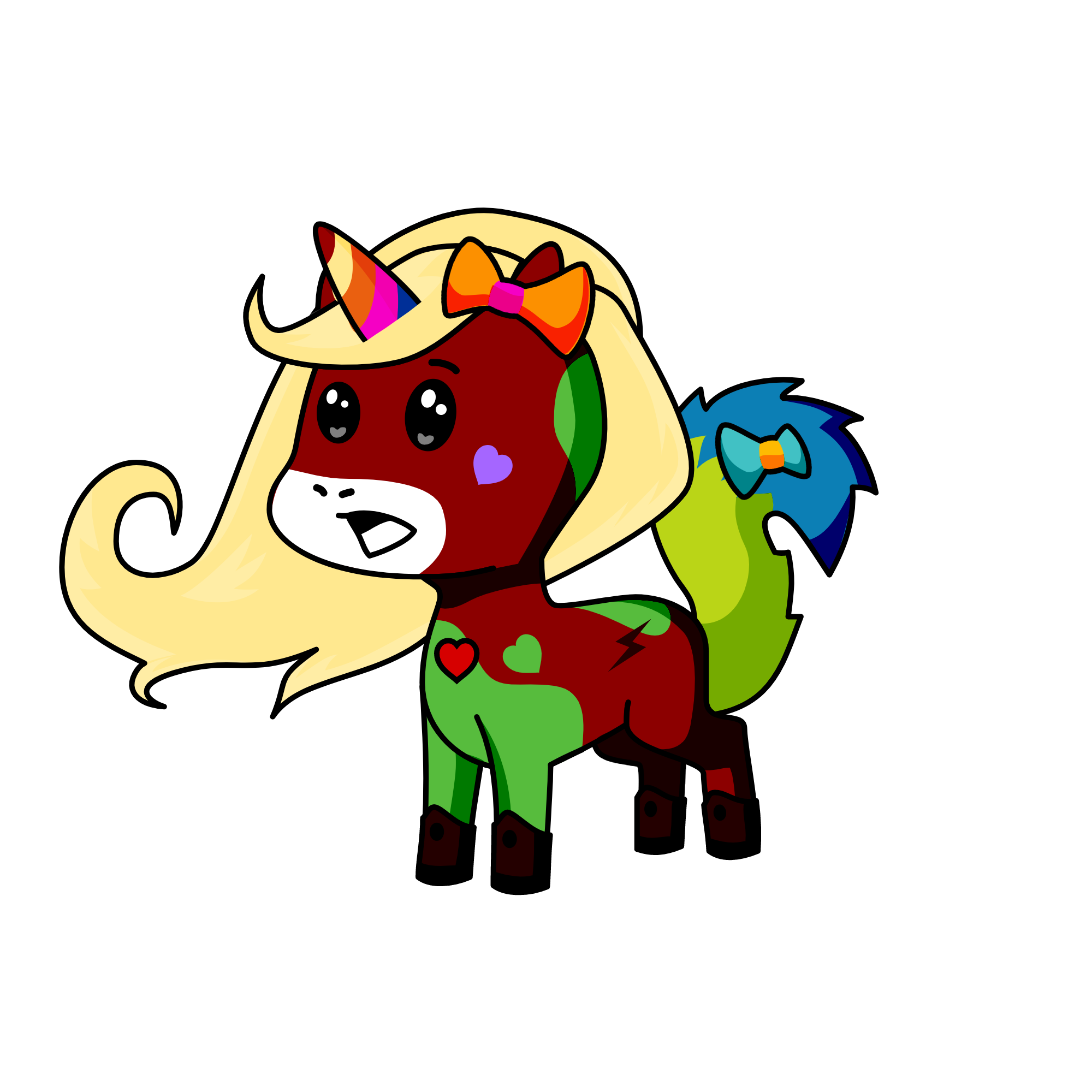 Zizi, the unicorn
