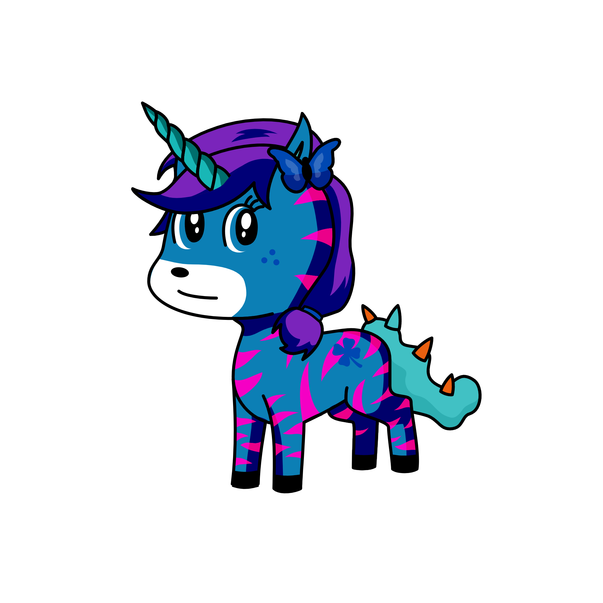 pretty, the unicorn