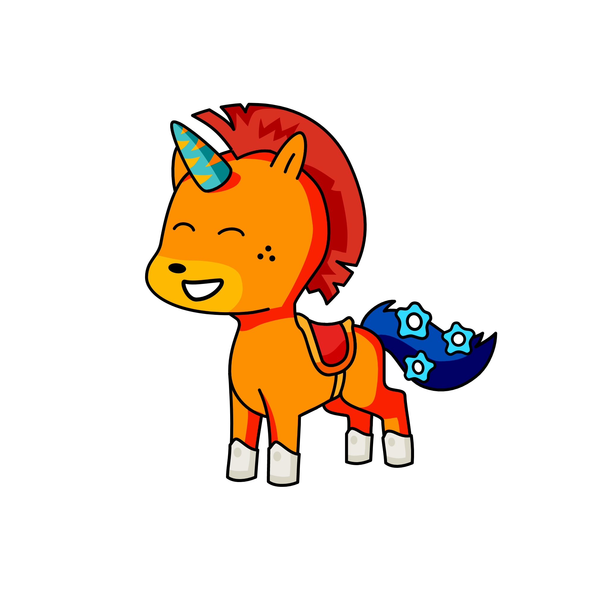 gfgggggg, the unicorn