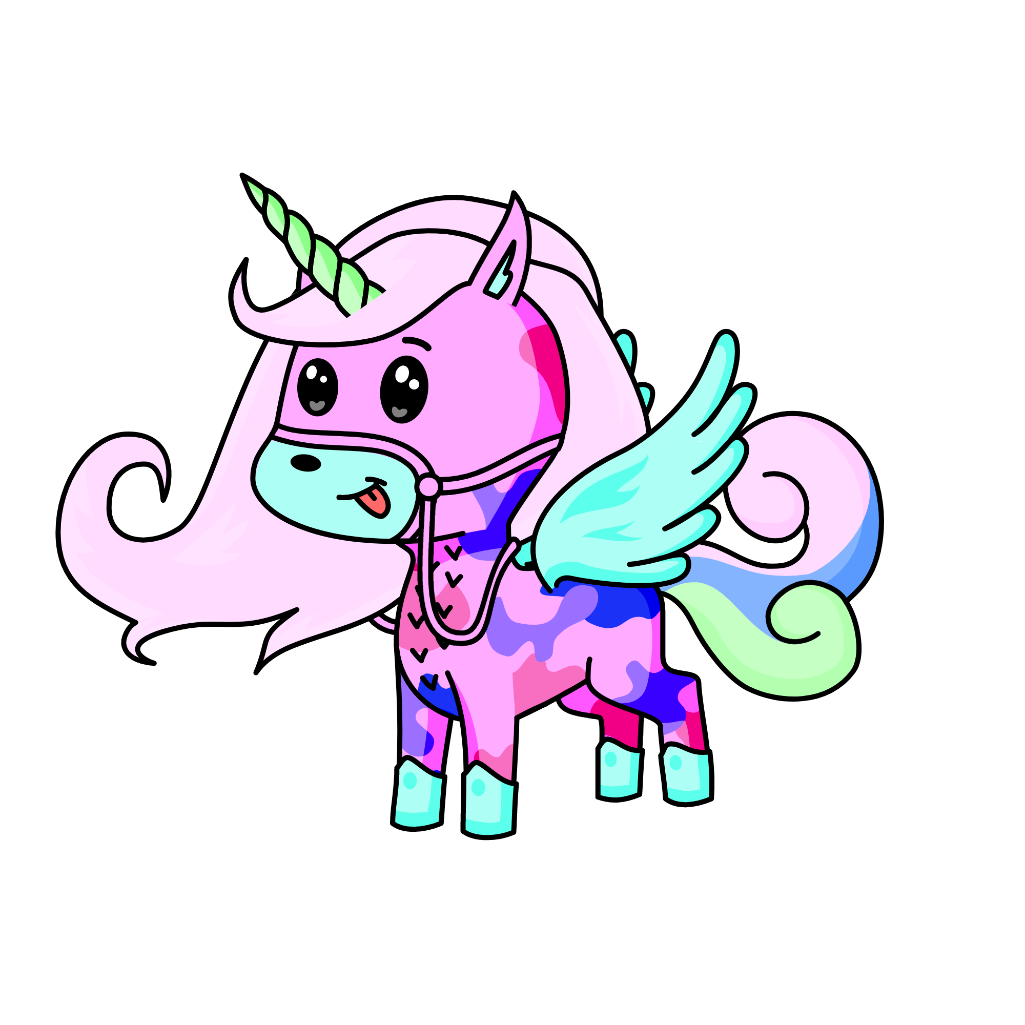 Corzinho, the unicorn