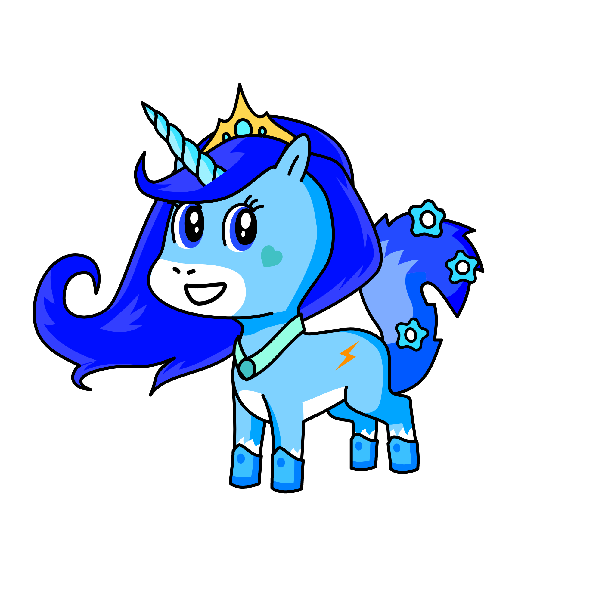 ra'ad, the unicorn