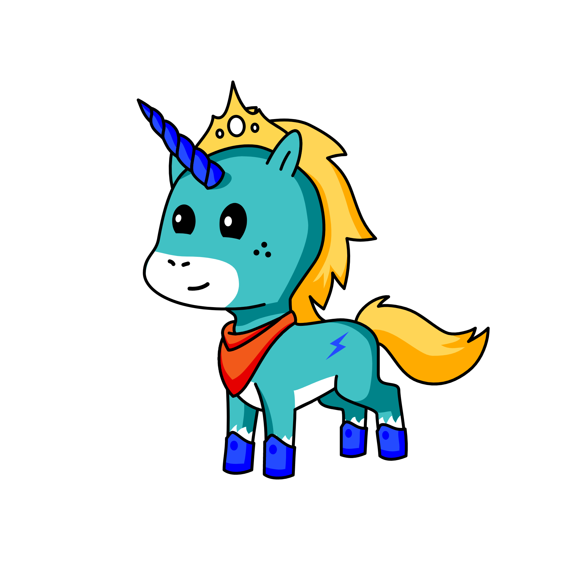 ujhgvn, the unicorn