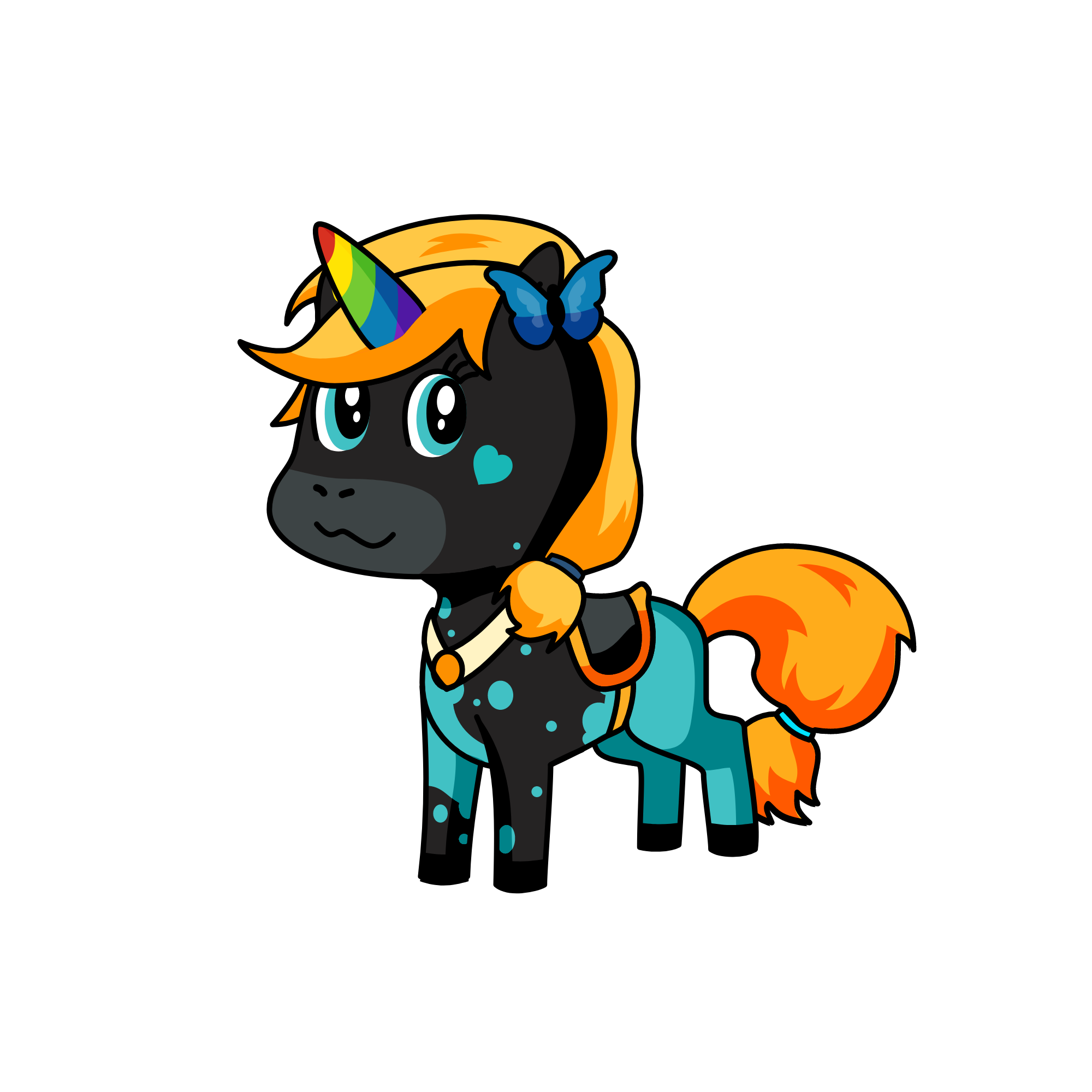 Wazzle, the unicorn