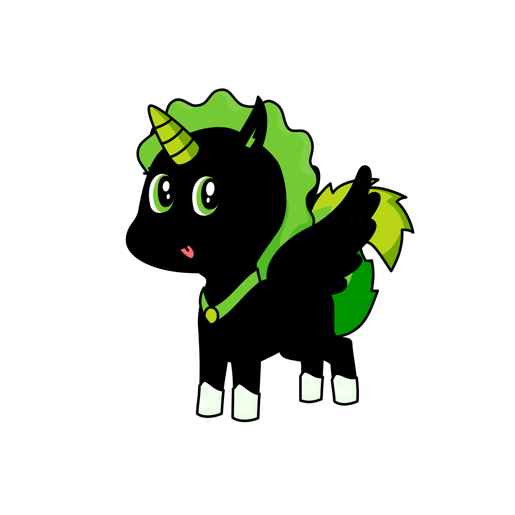 stelf elf, the unicorn