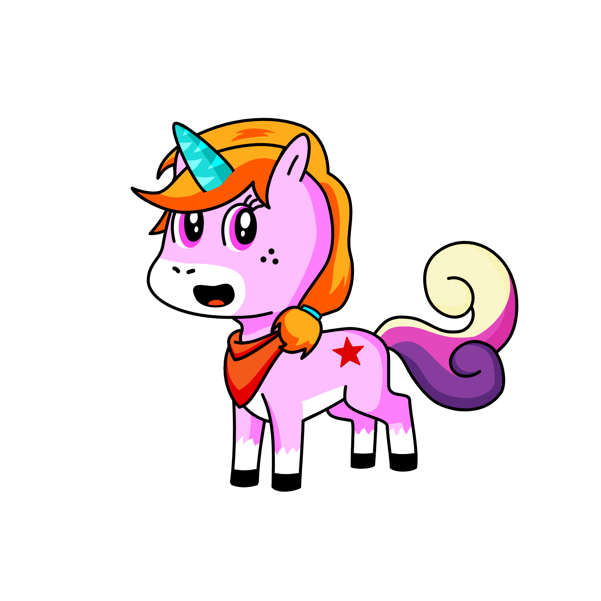 hazzel, the unicorn