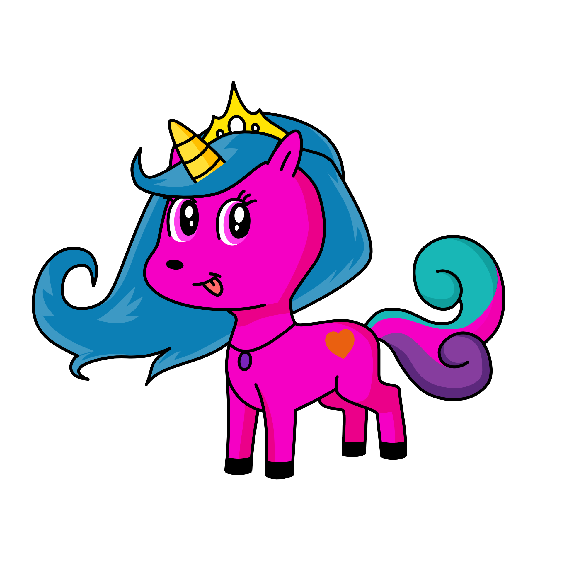 Pearl, the unicorn