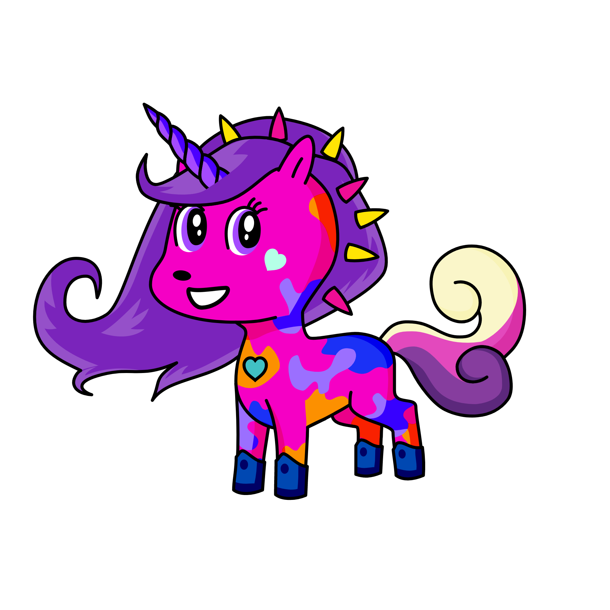 LUNA RİTINZ, the unicorn