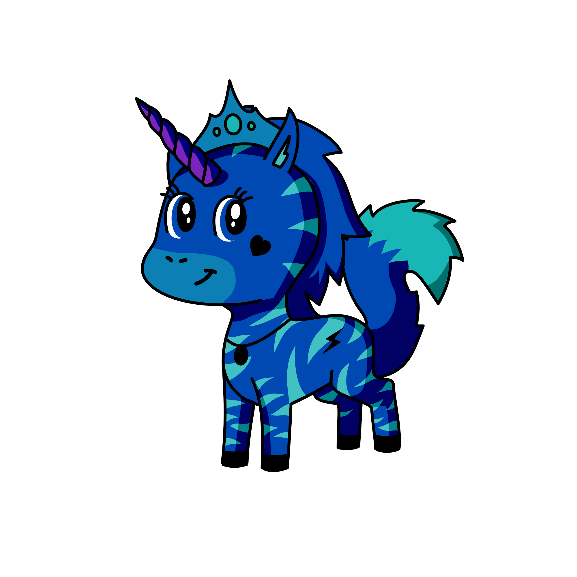 Luna, the unicorn
