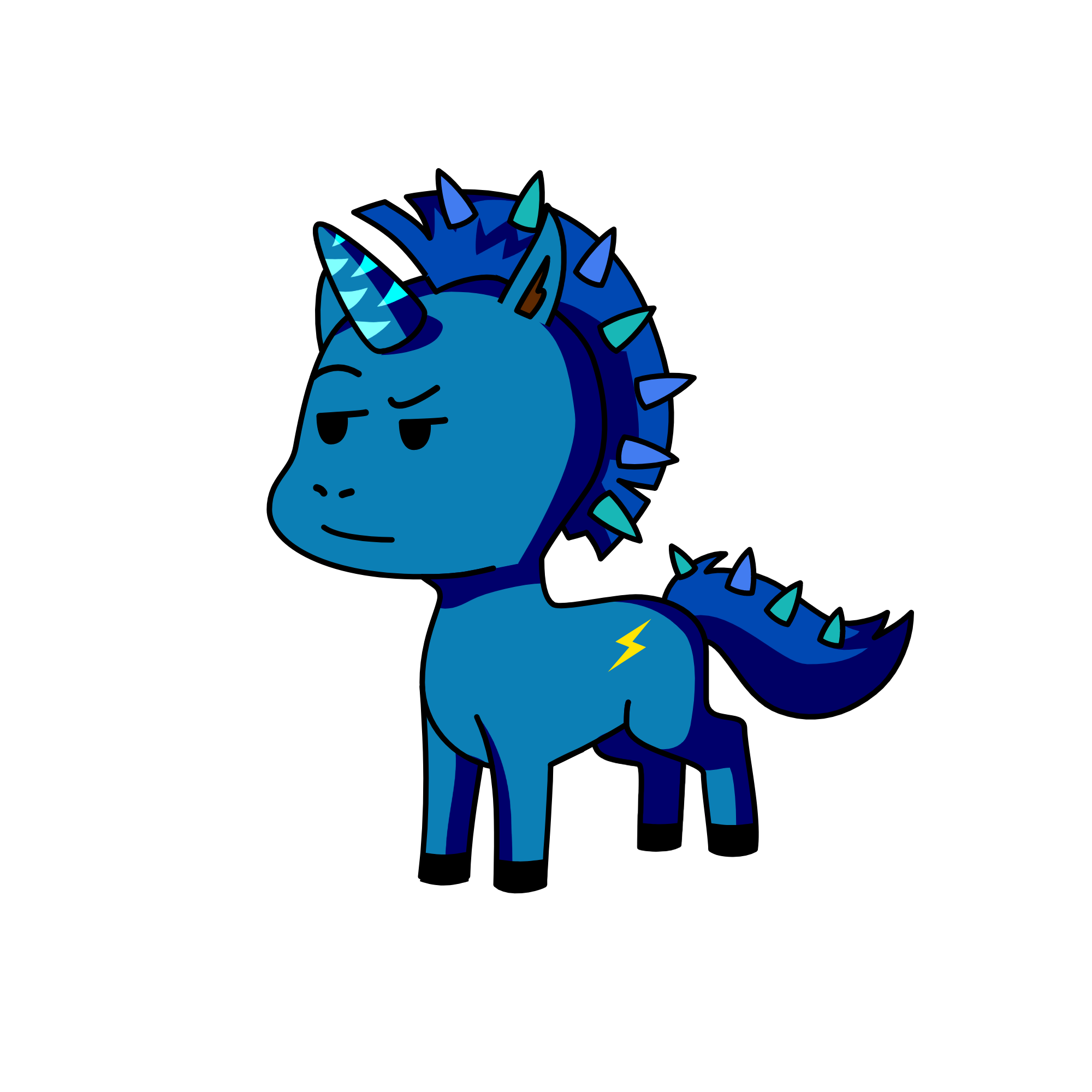 cool, the unicorn