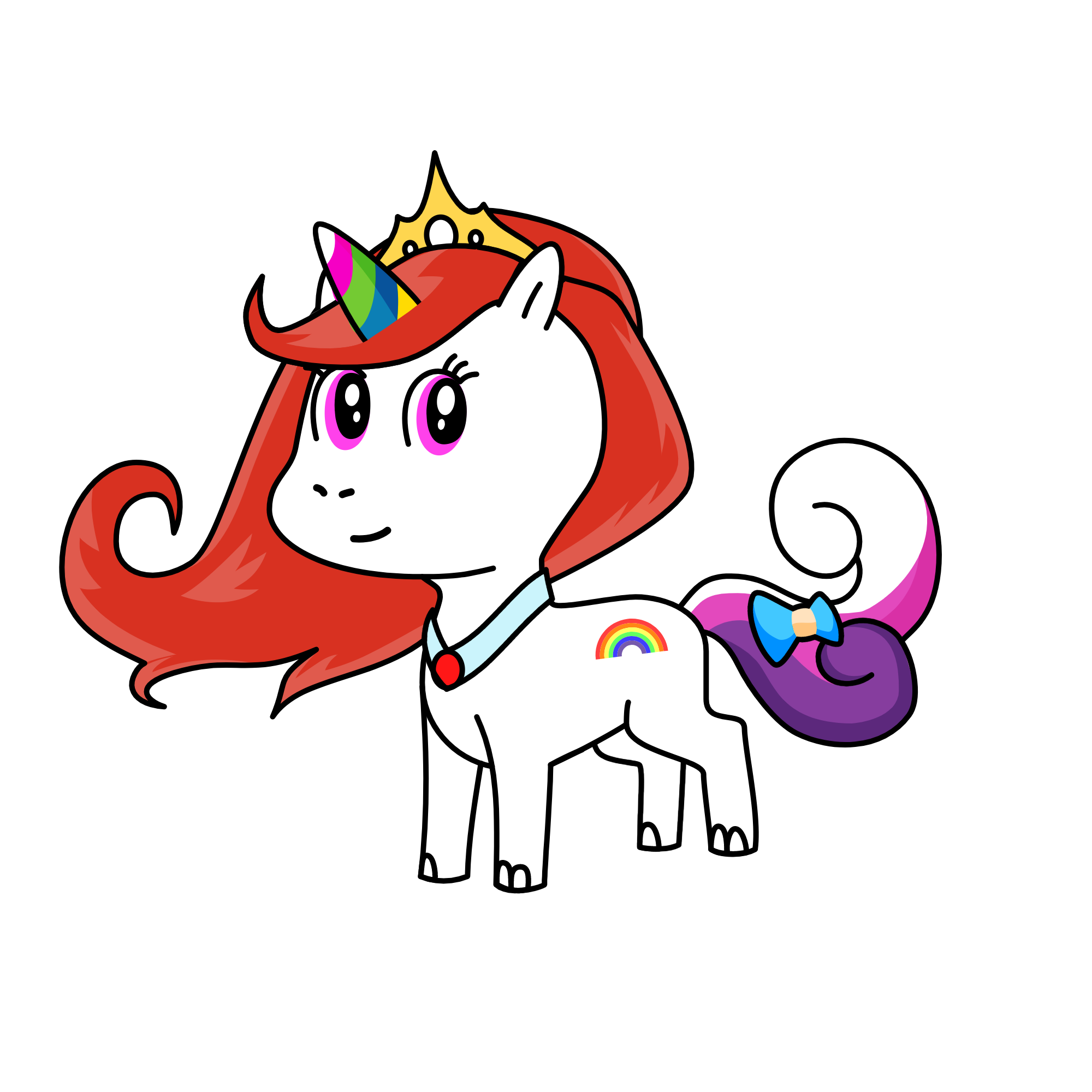 Charfoal, the unicorn