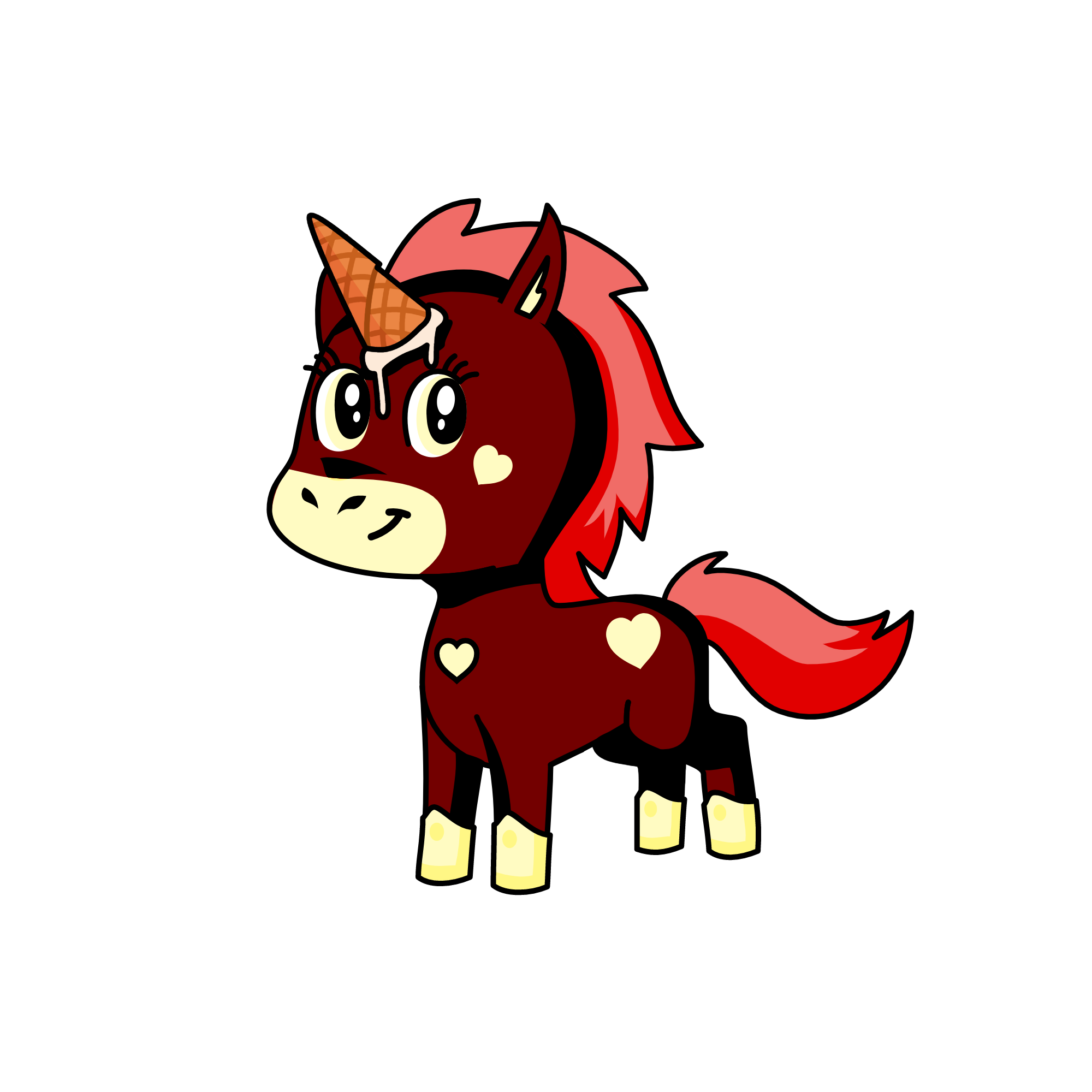 Neapolitan, the unicorn