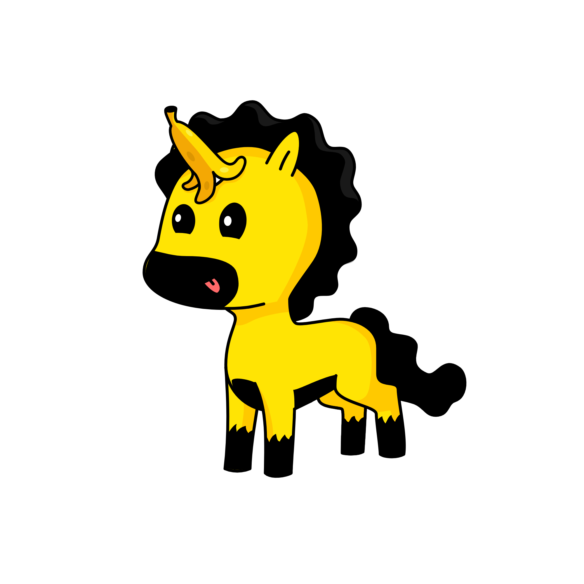 bannana , the unicorn