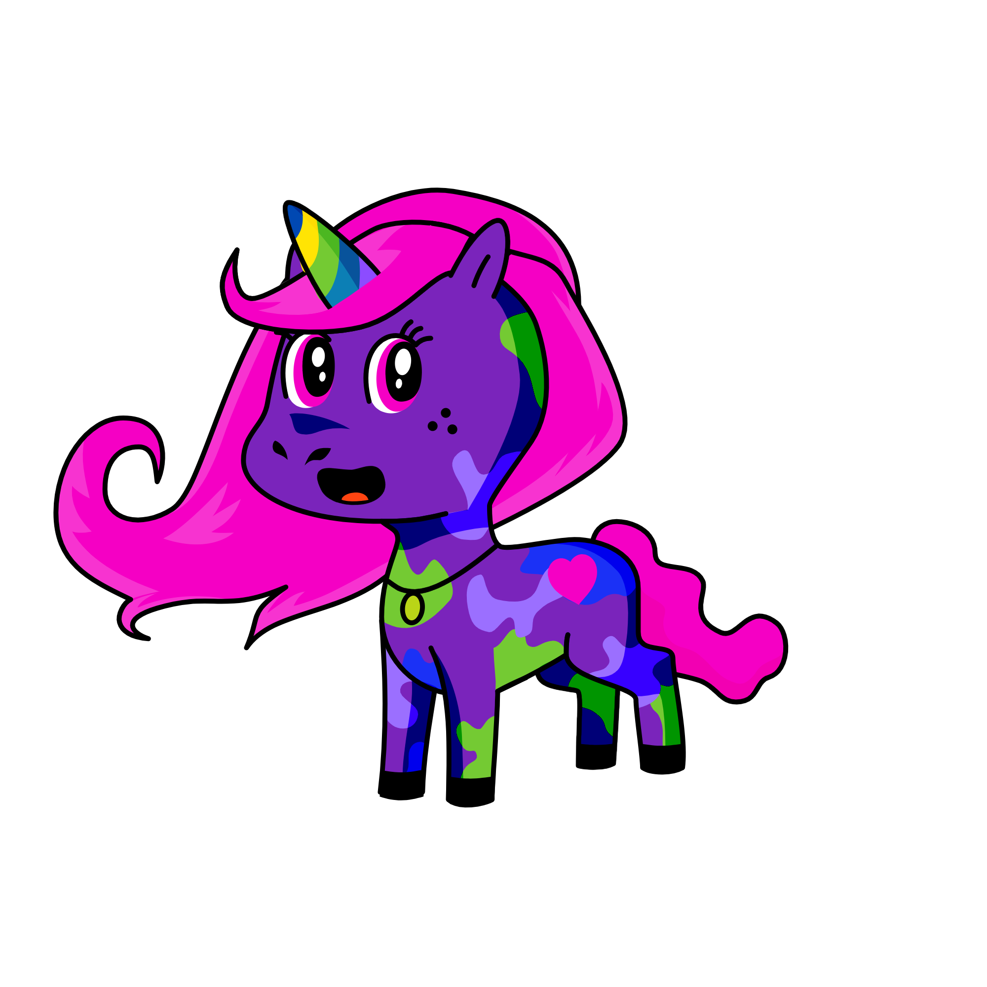 Elsa, the unicorn