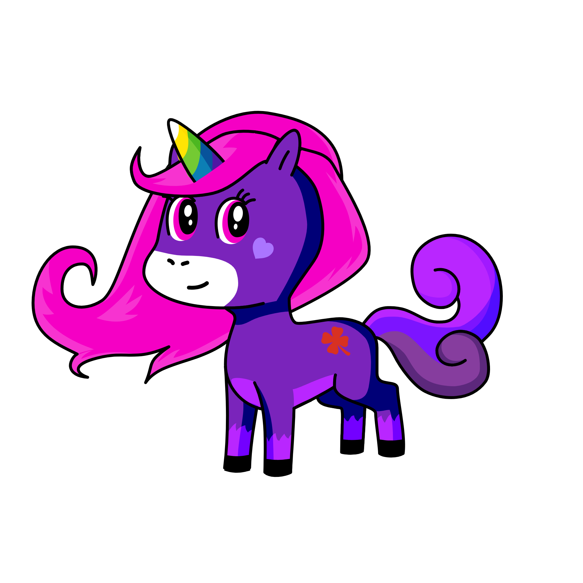 shine, the unicorn