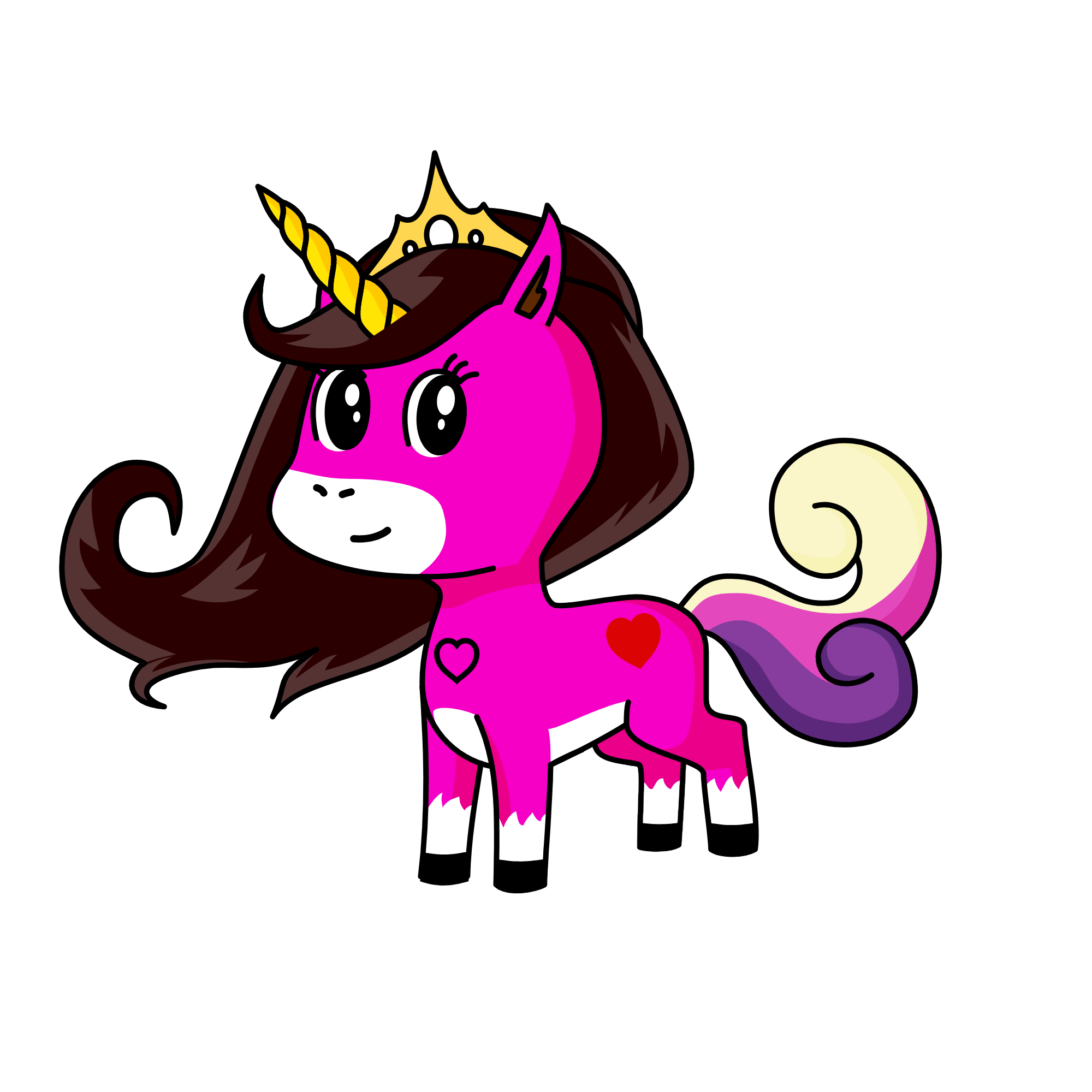 Princess Pearl, the unicorn