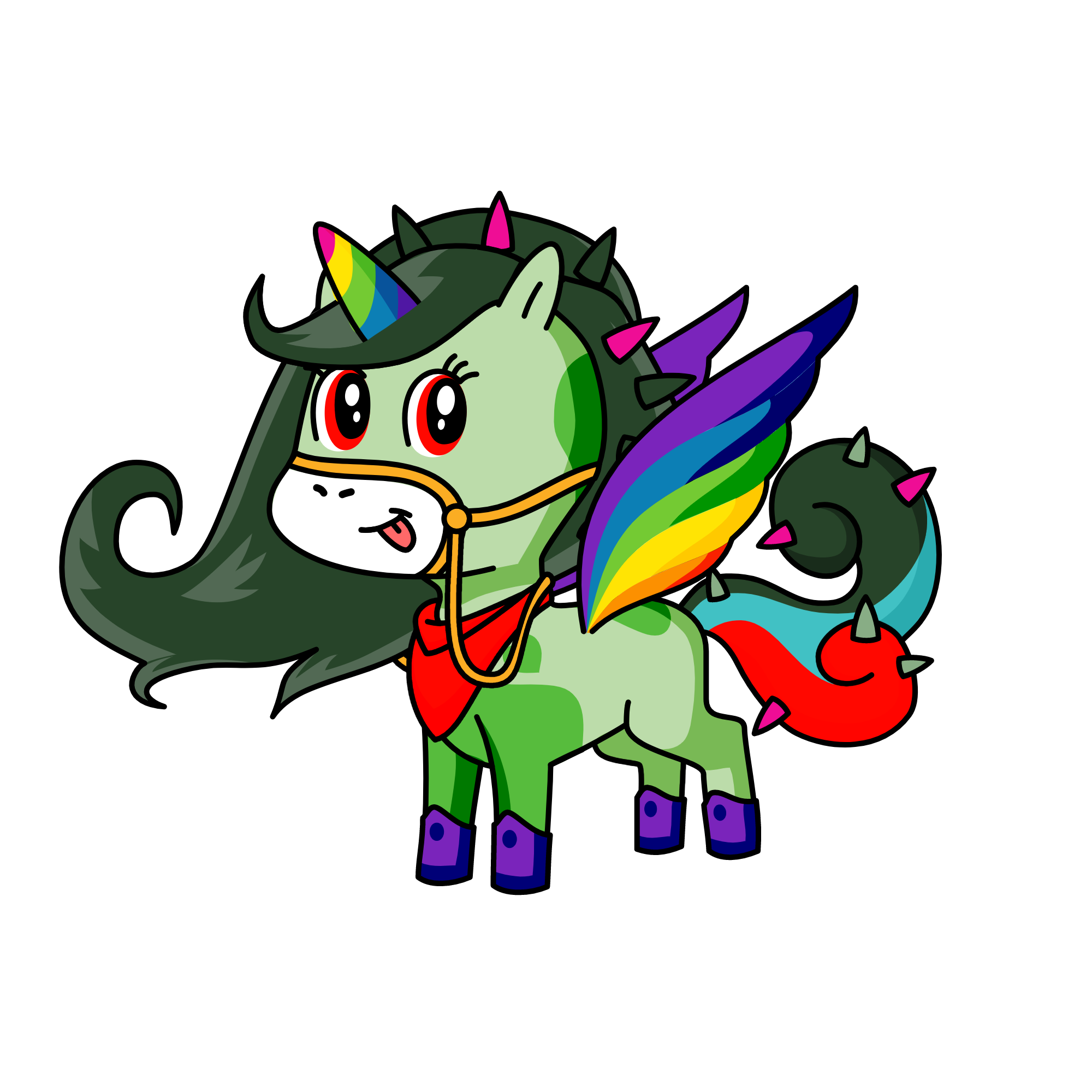 Wendynoma, the unicorn
