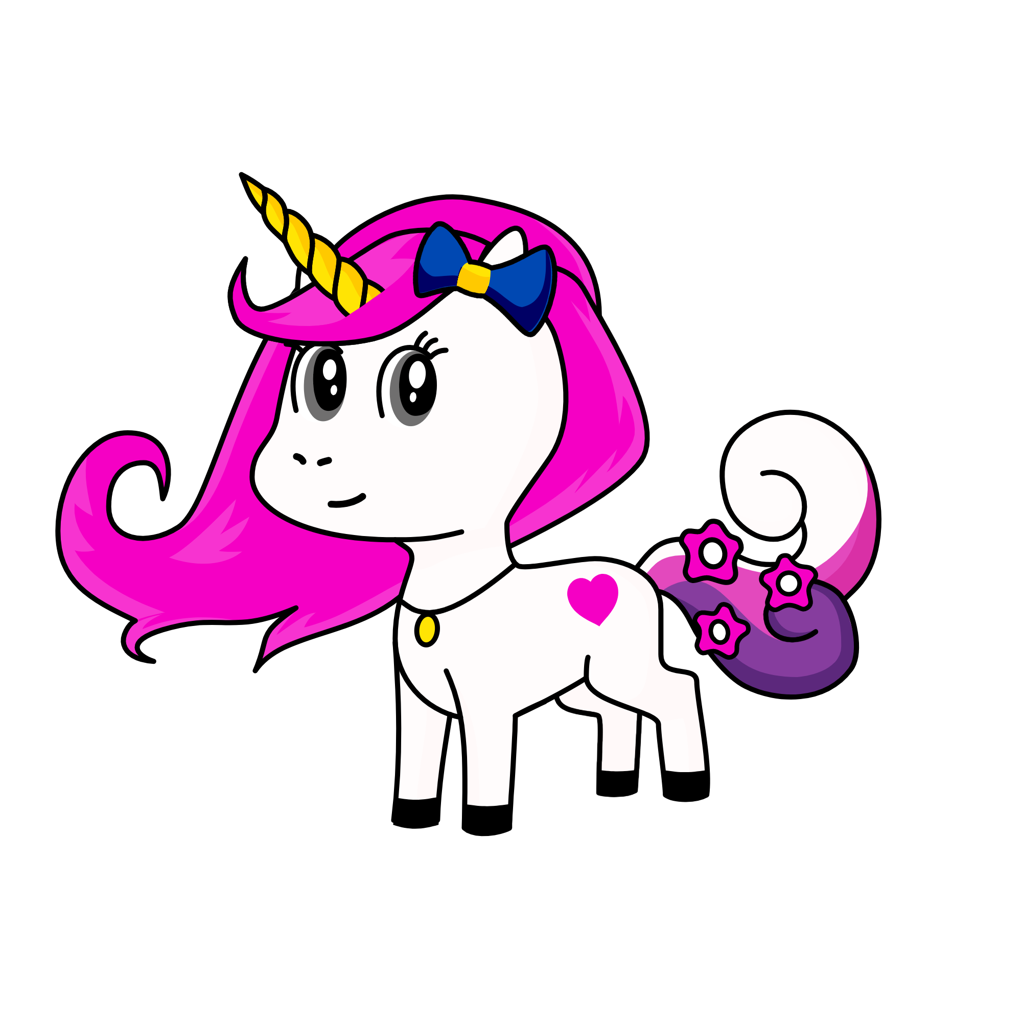 Princess Butterfly, the unicorn
