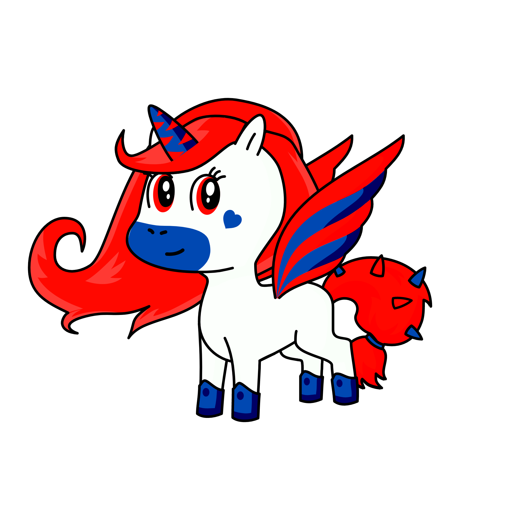 Harrly Quin (HQ), the unicorn