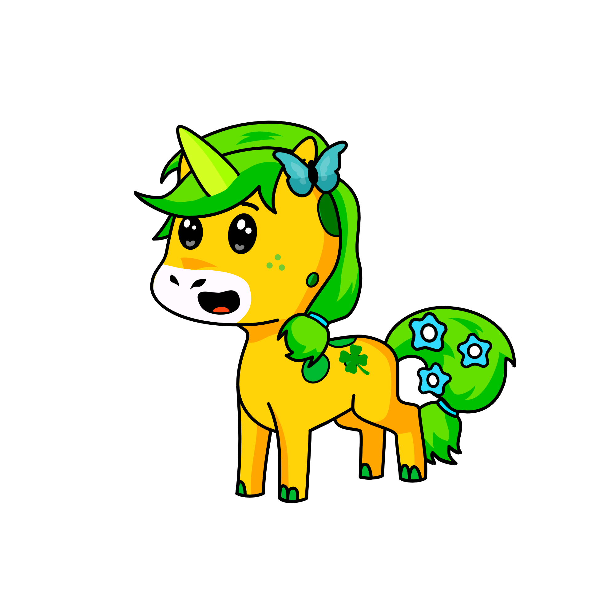 Willow the Forest Pony, the unicorn