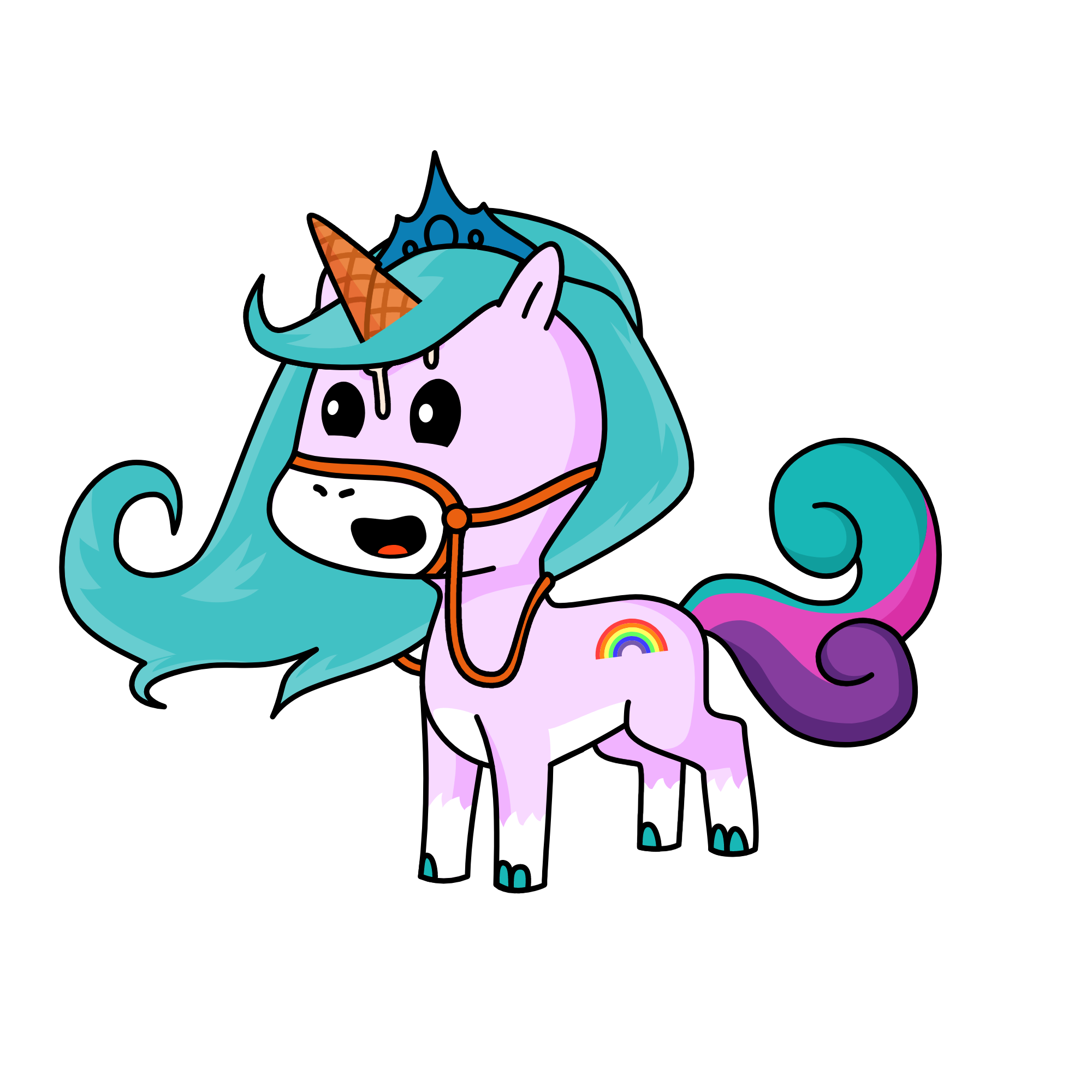 Snowy, the unicorn