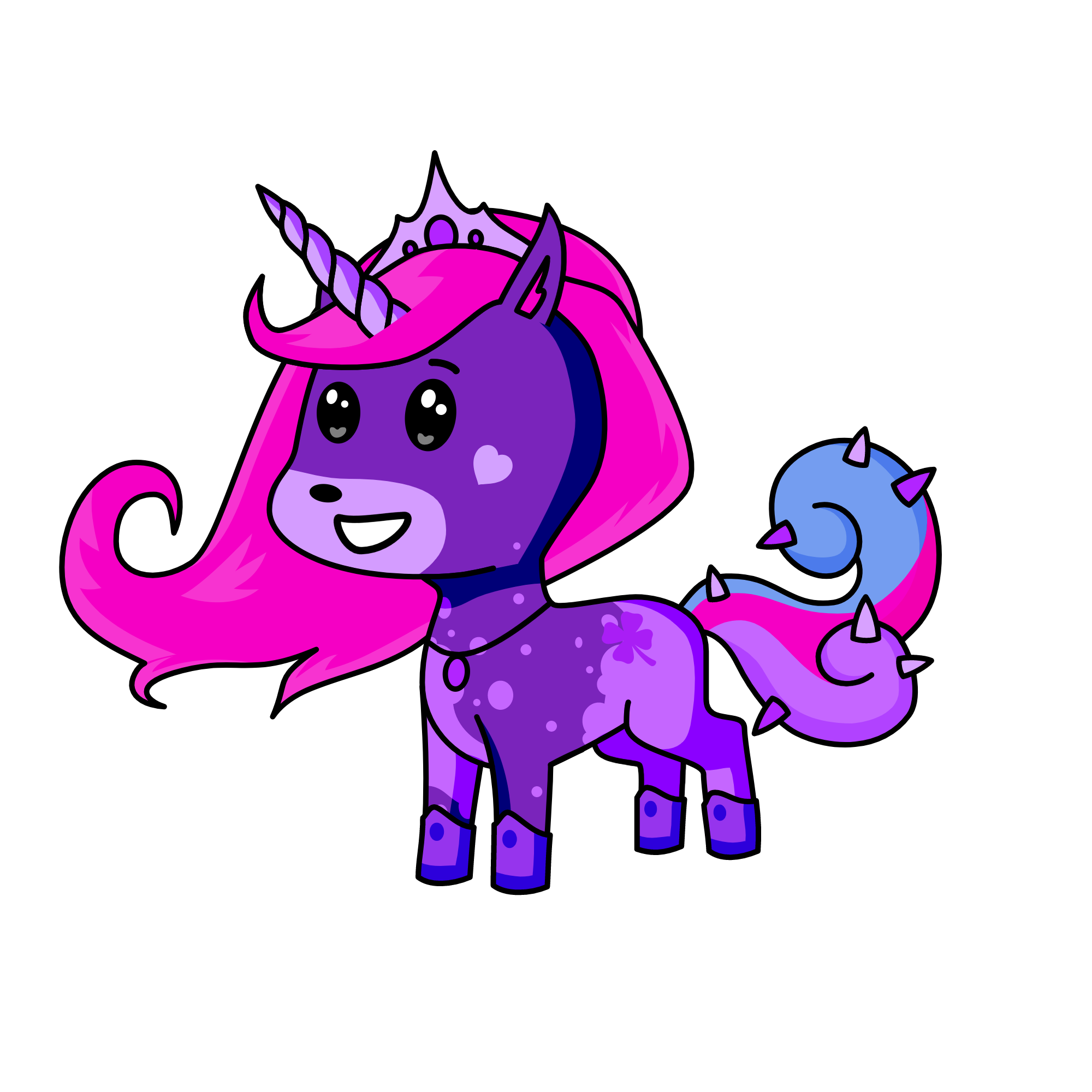 plumbaby, the unicorn