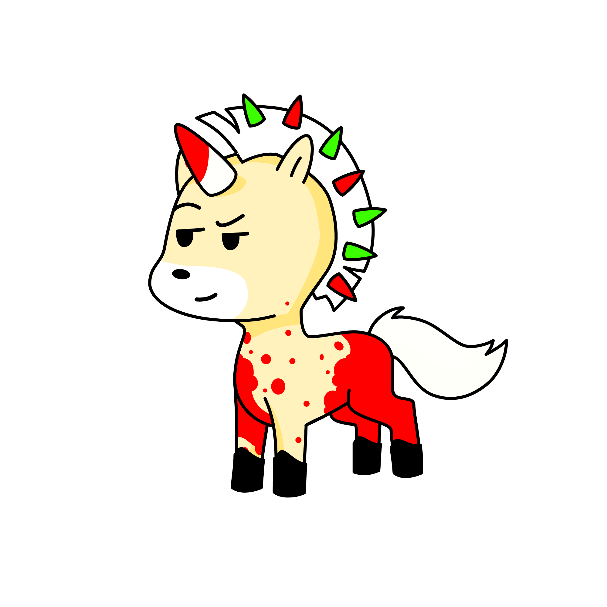 how do you get santa hats?, the unicorn