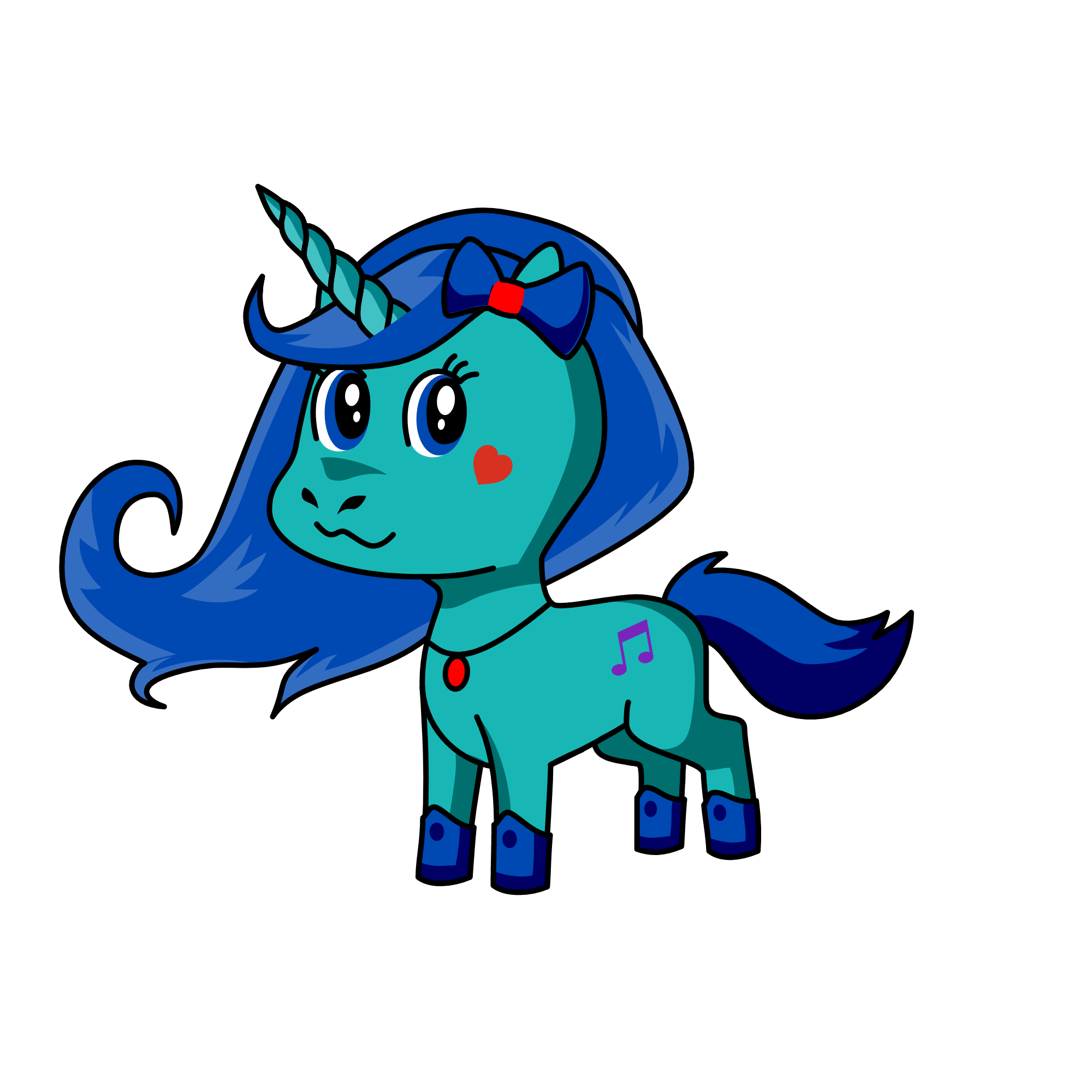 poligo, the unicorn
