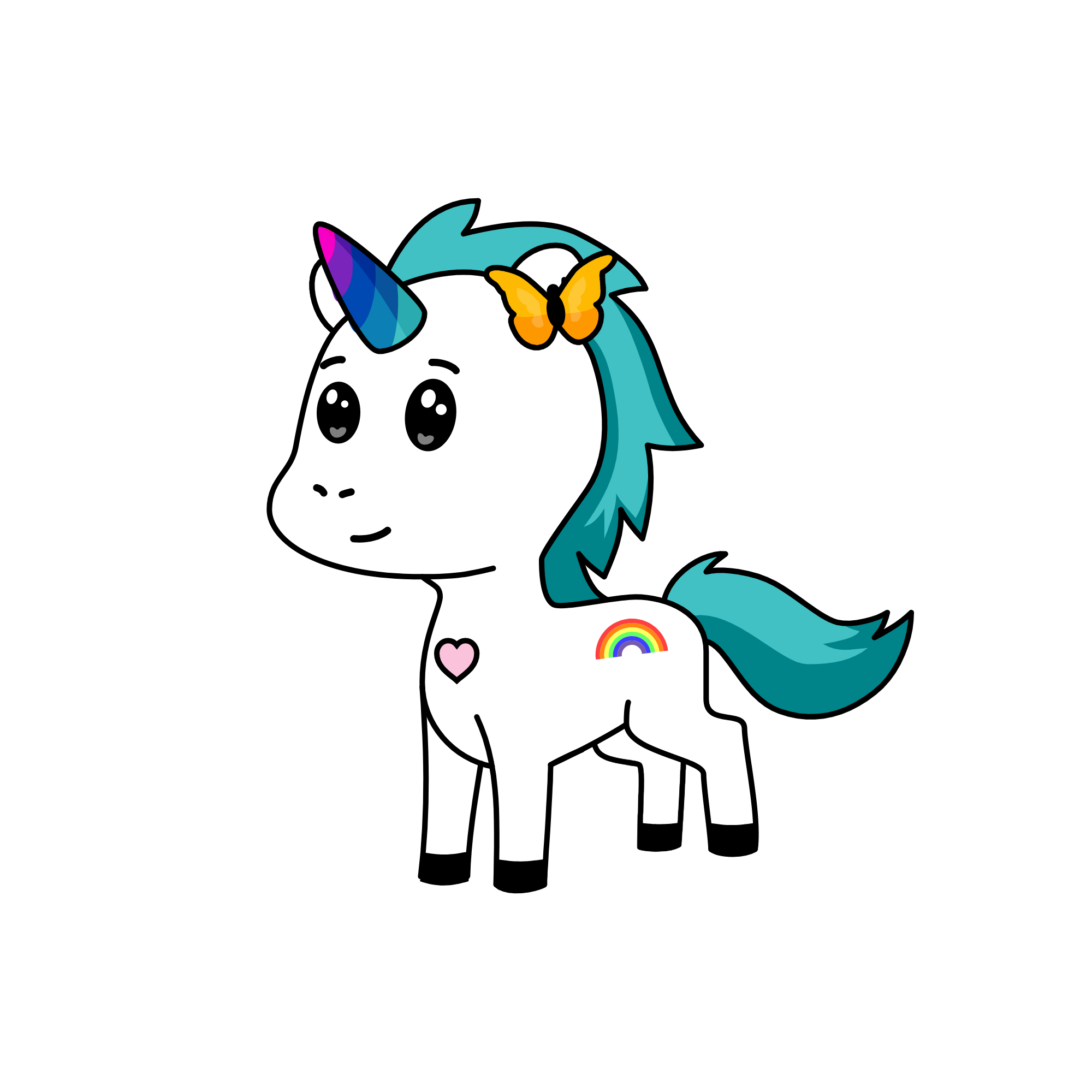 Shamrock, the unicorn