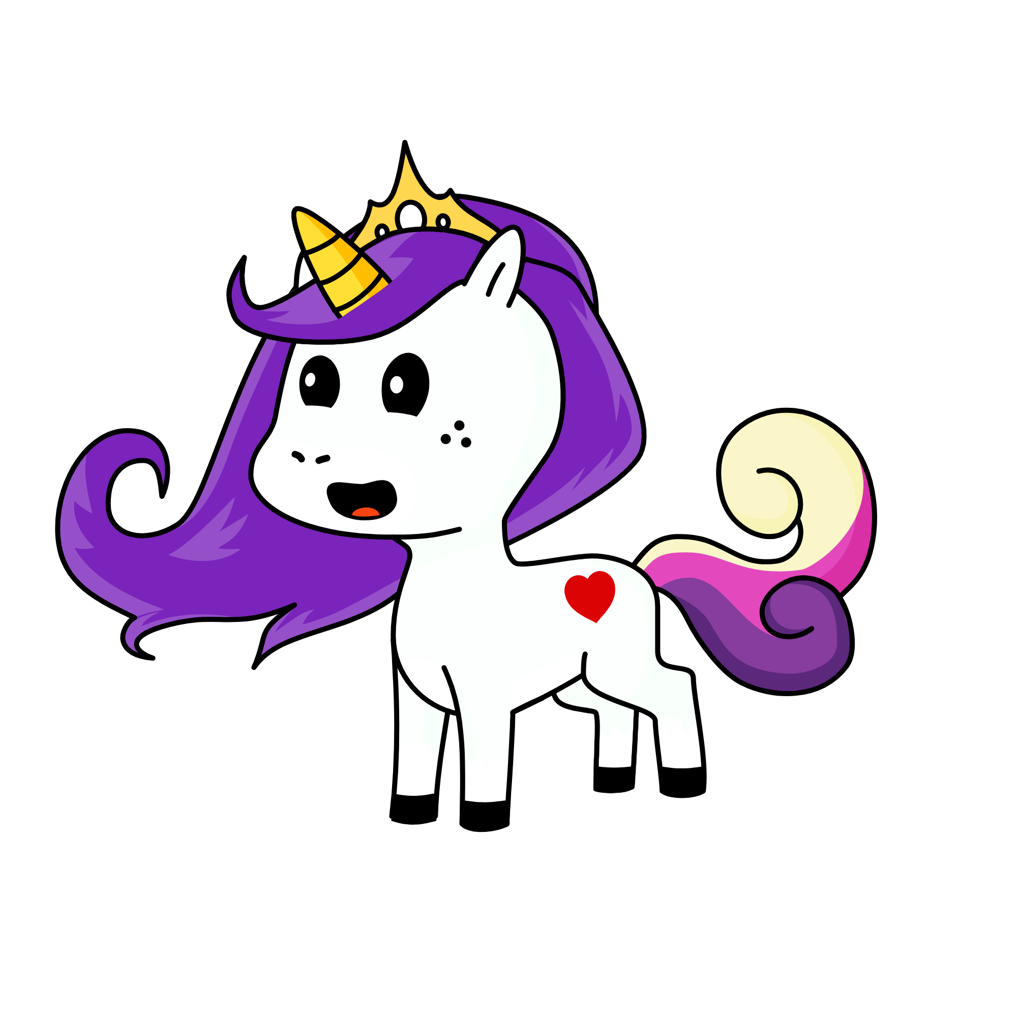 happy, the unicorn