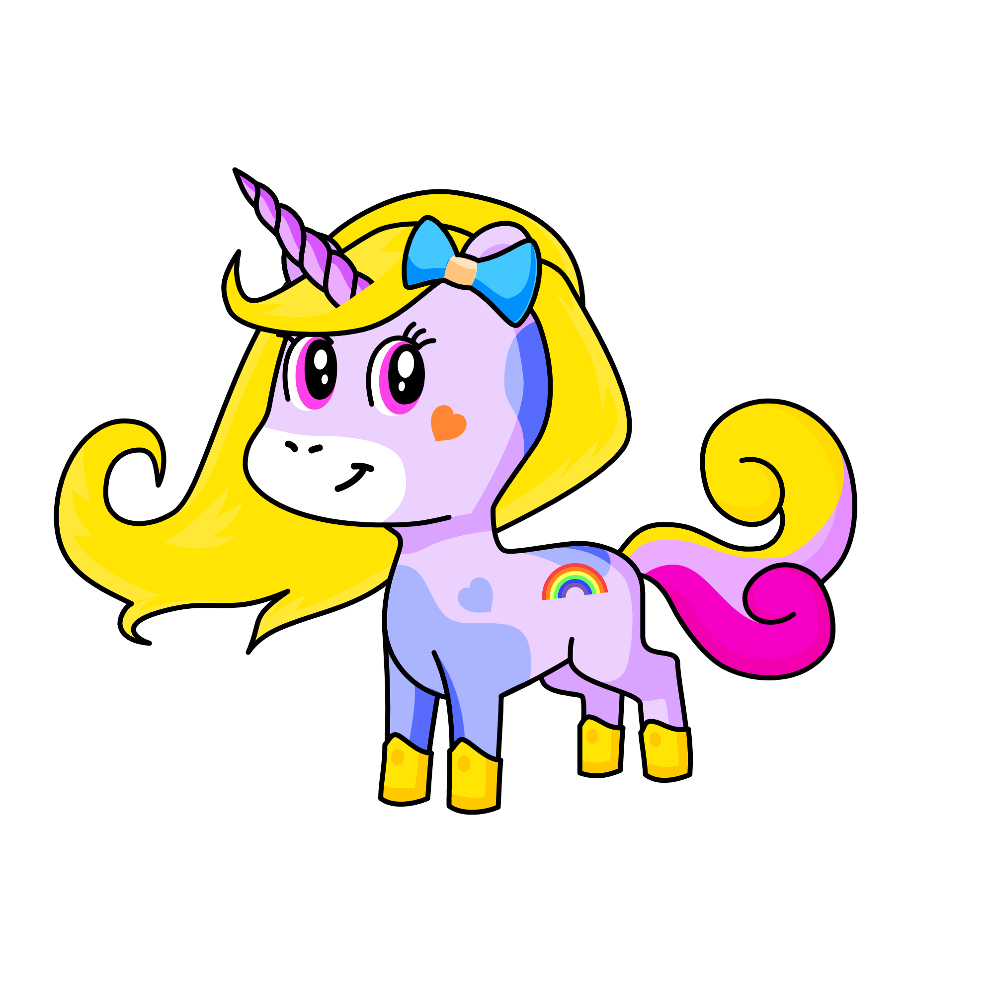 Rossie , the unicorn