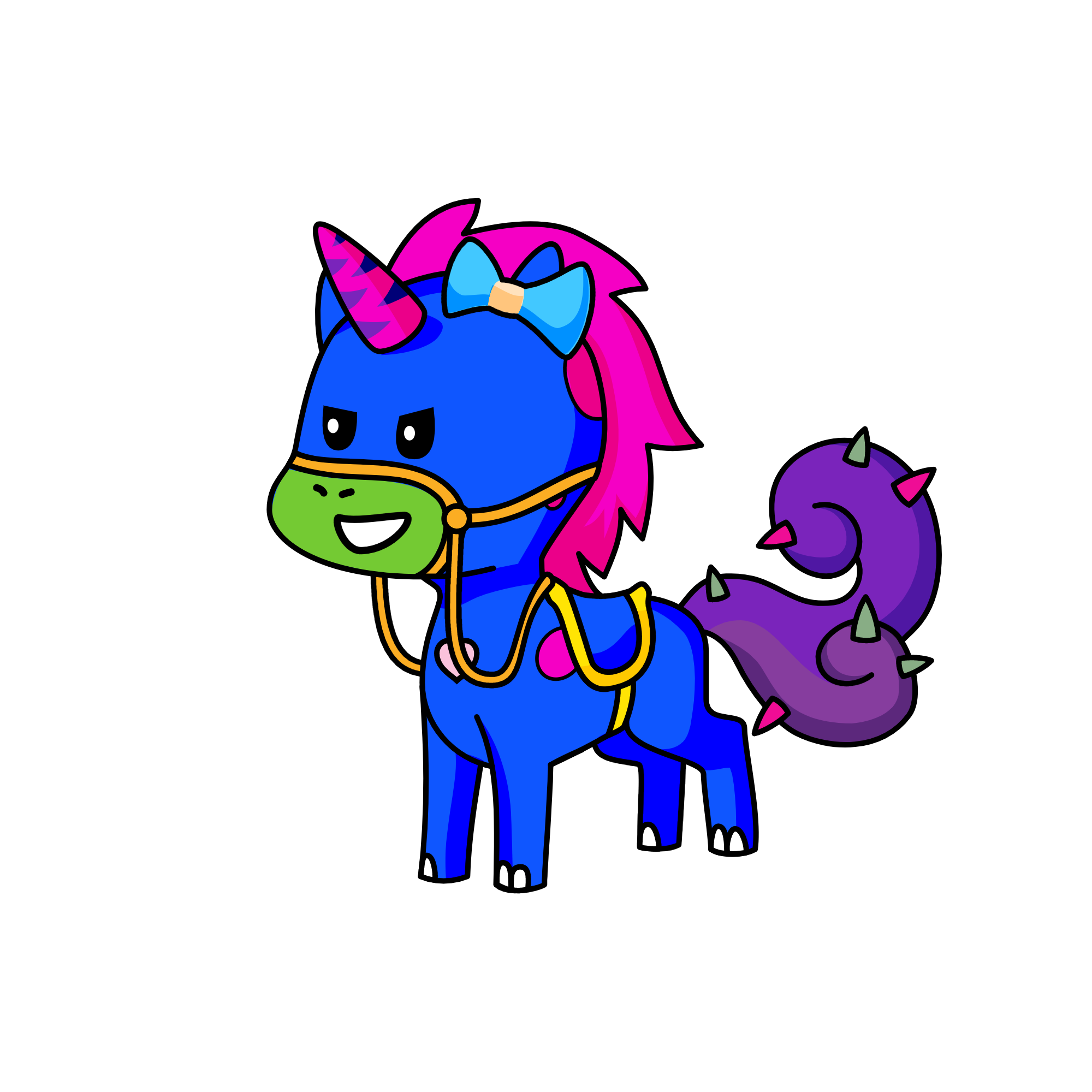 Fox, the unicorn