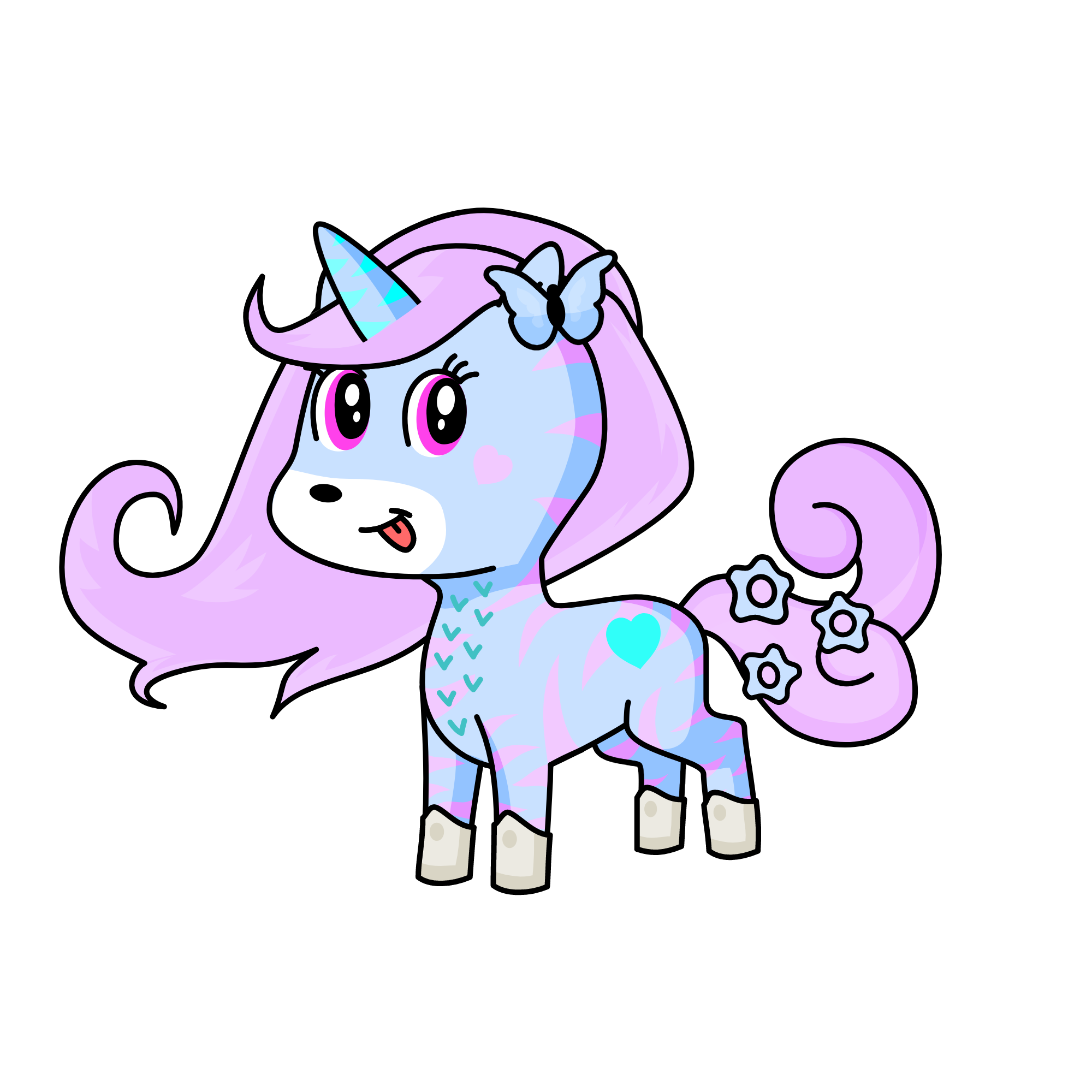 snow queen, the unicorn