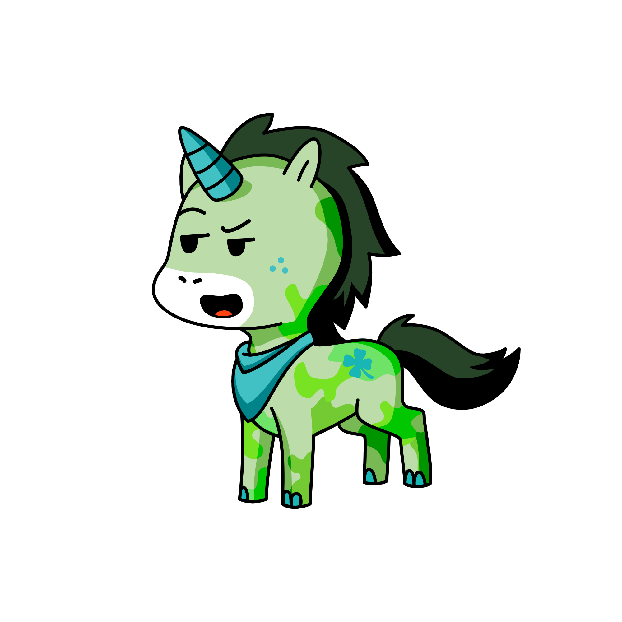 Slimpi , the unicorn