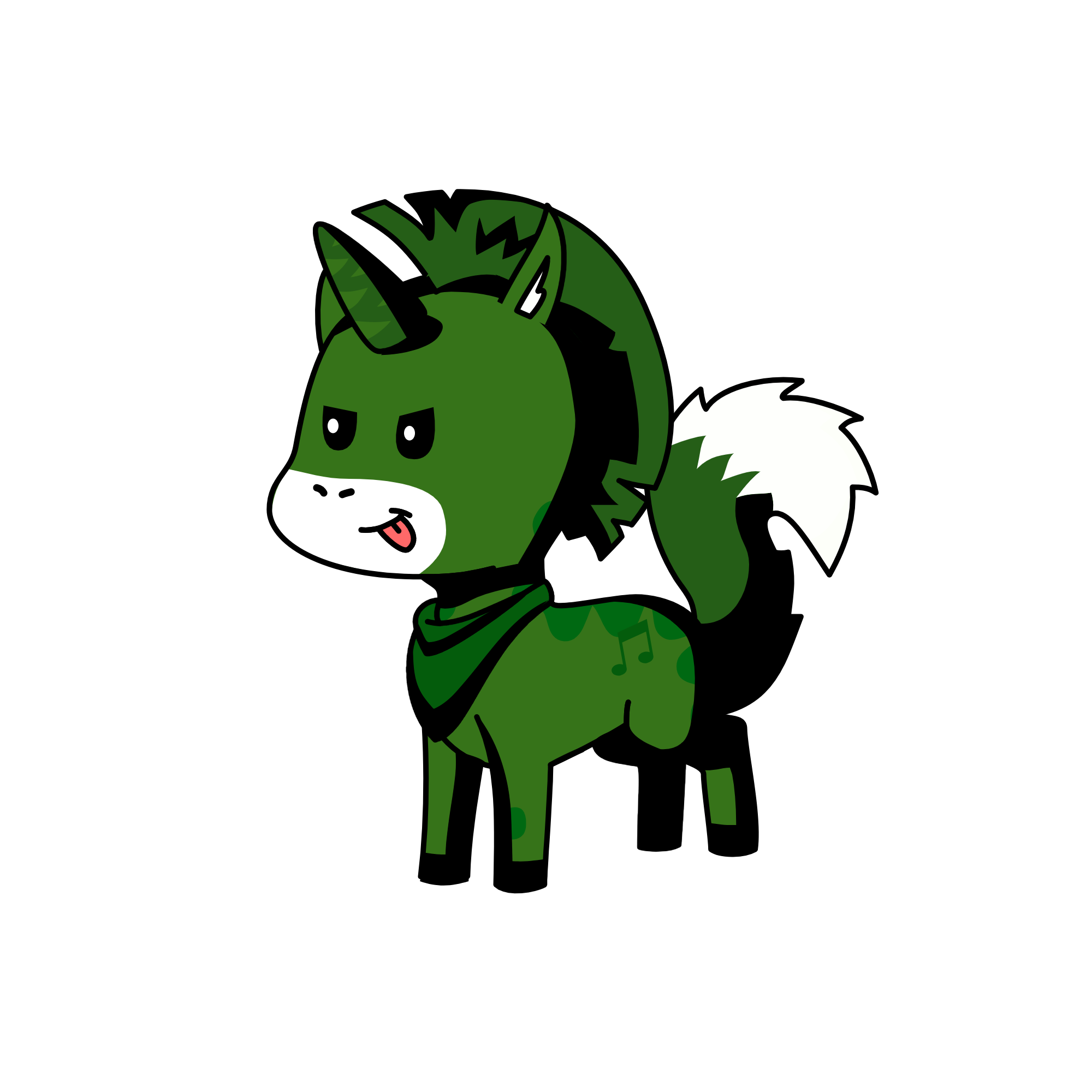 Anger, the unicorn