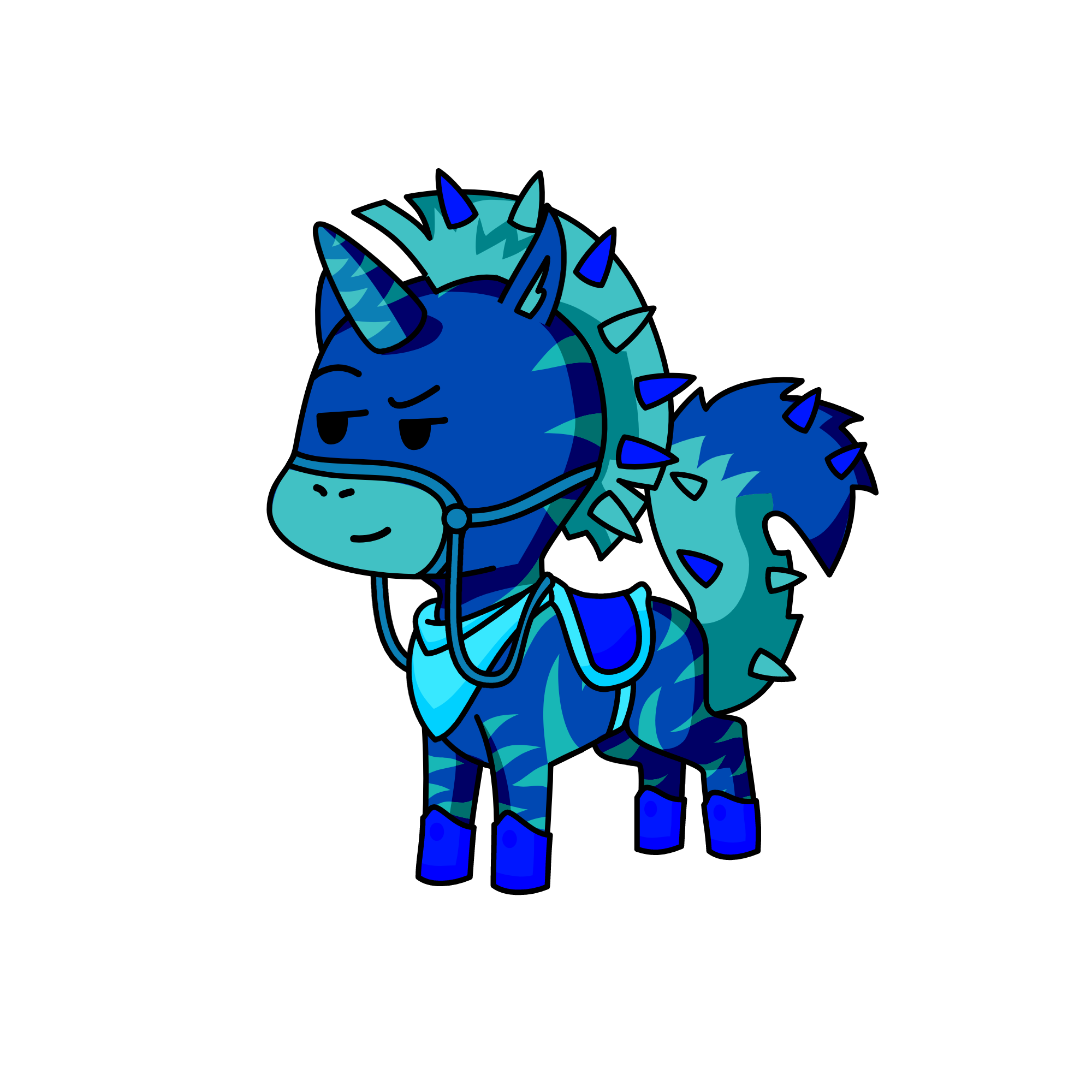 crazy, the unicorn