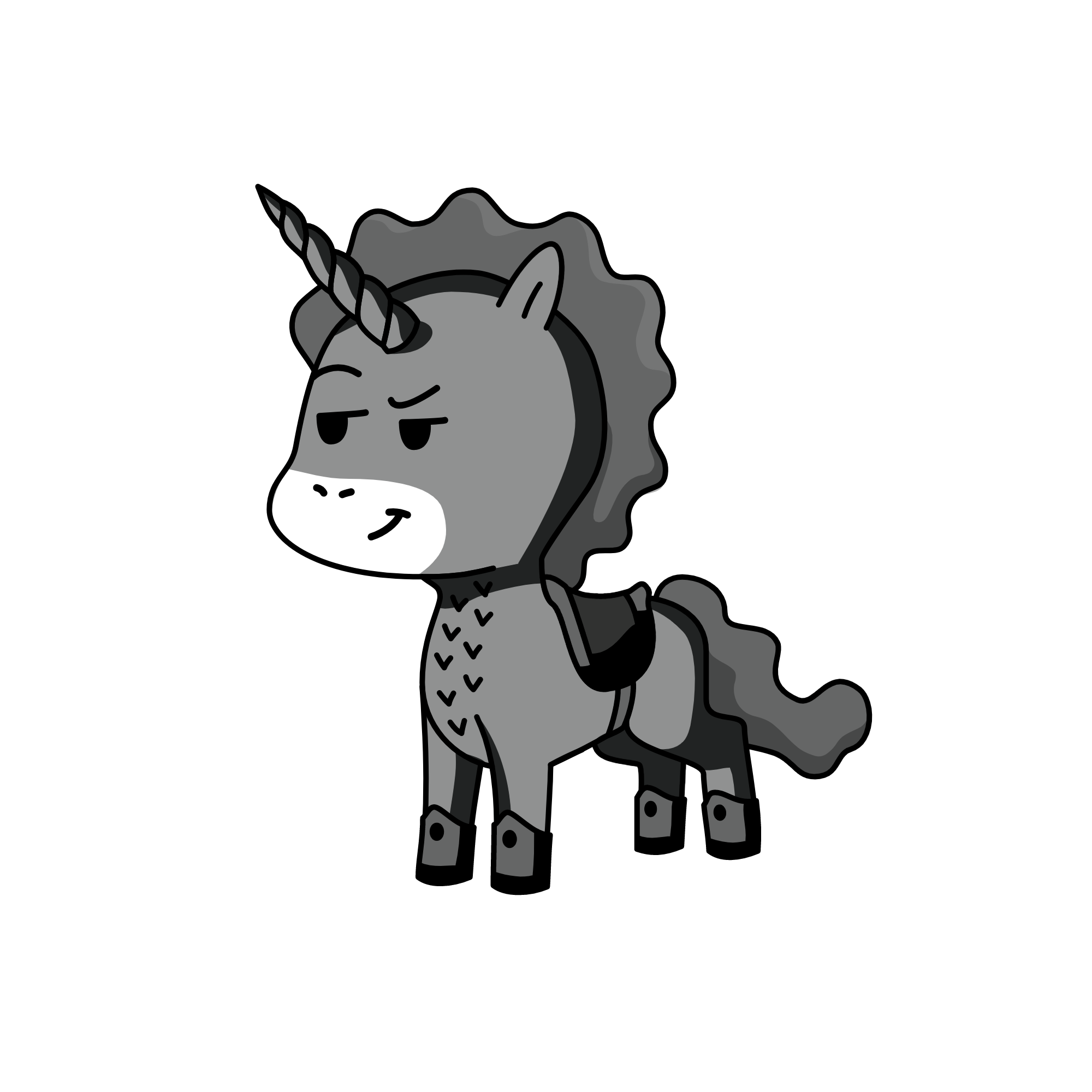 night, the unicorn