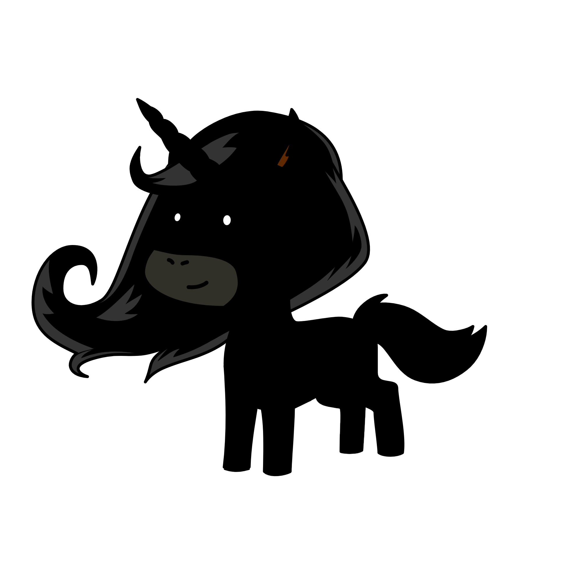 Shadow unicorn, the unicorn