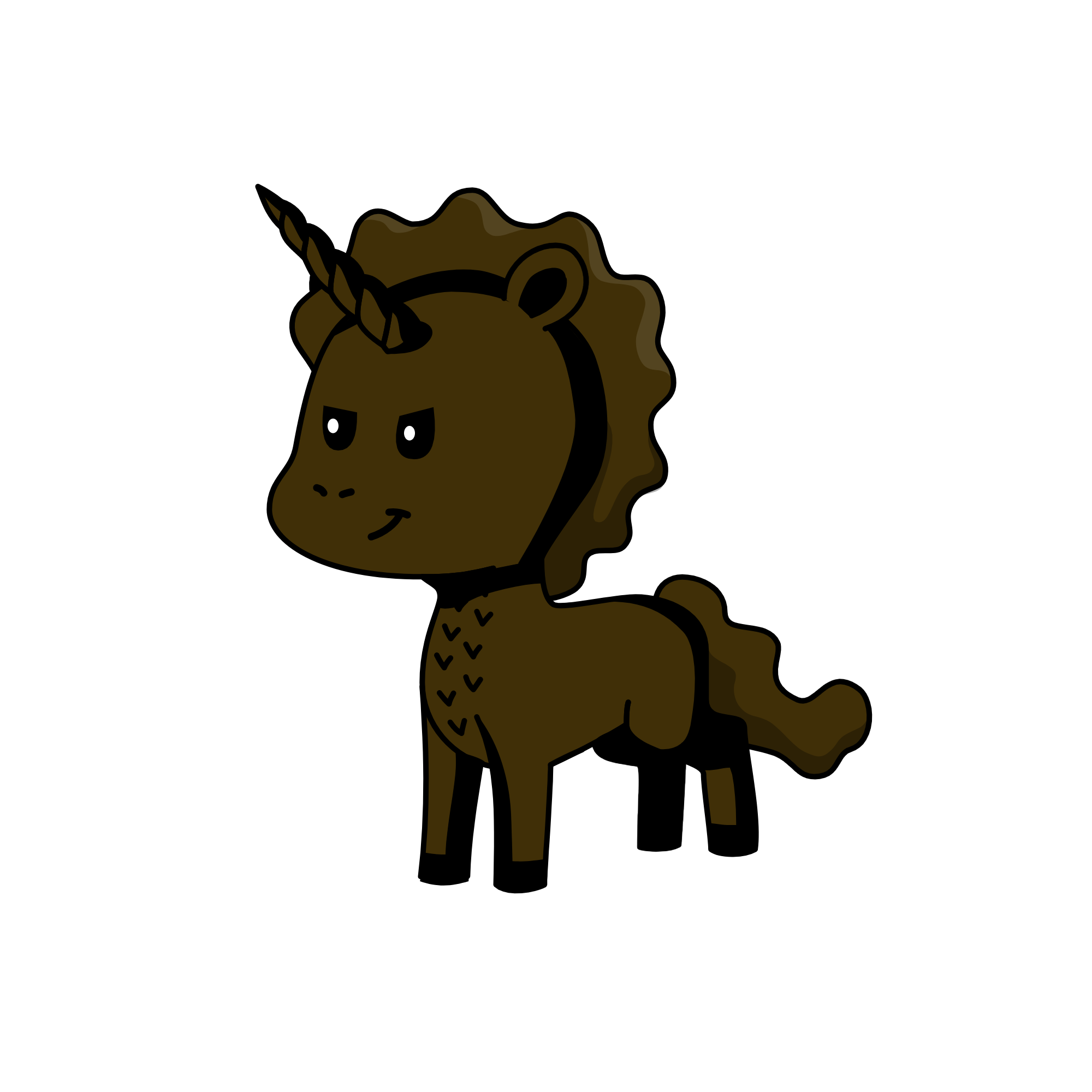 teddy bear, the unicorn