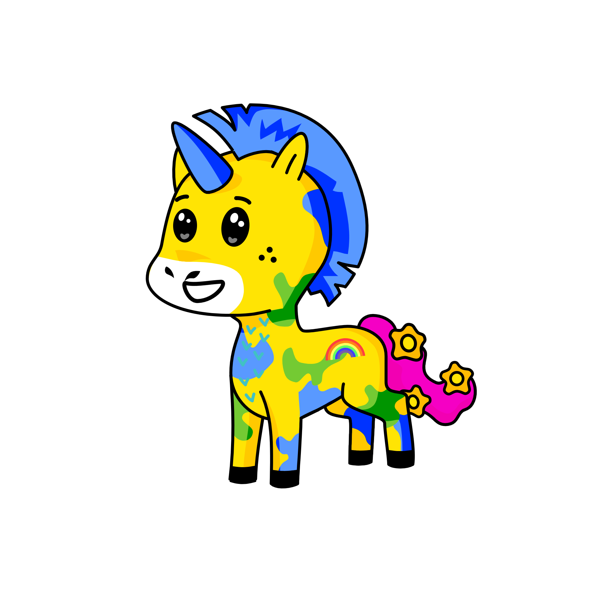 huhyubghb, the unicorn