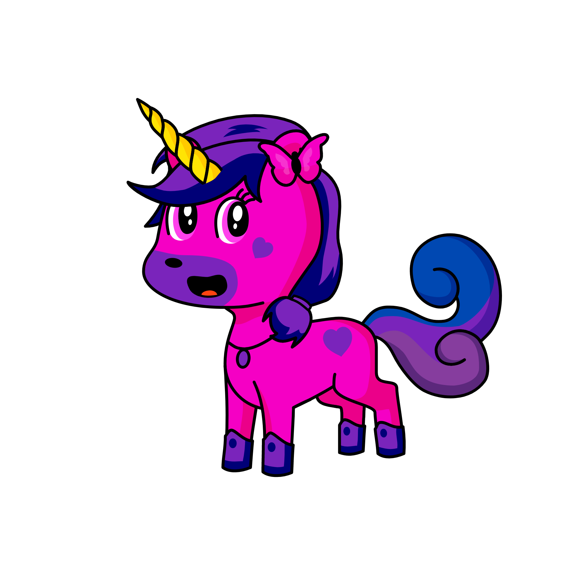 hazel, the unicorn