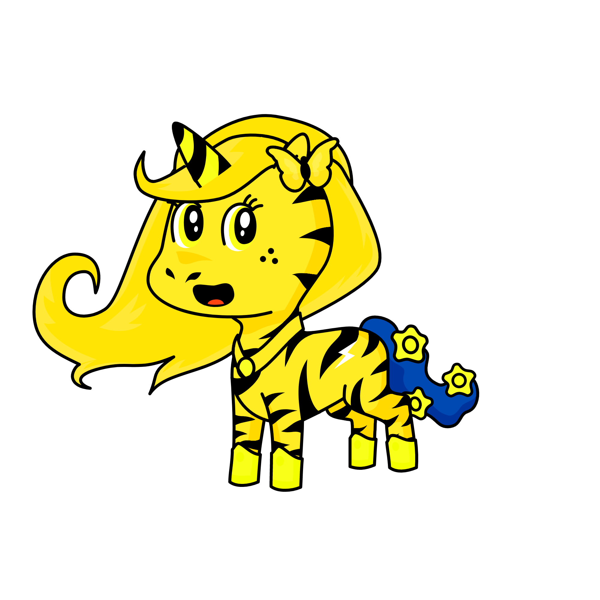 Sun, the unicorn