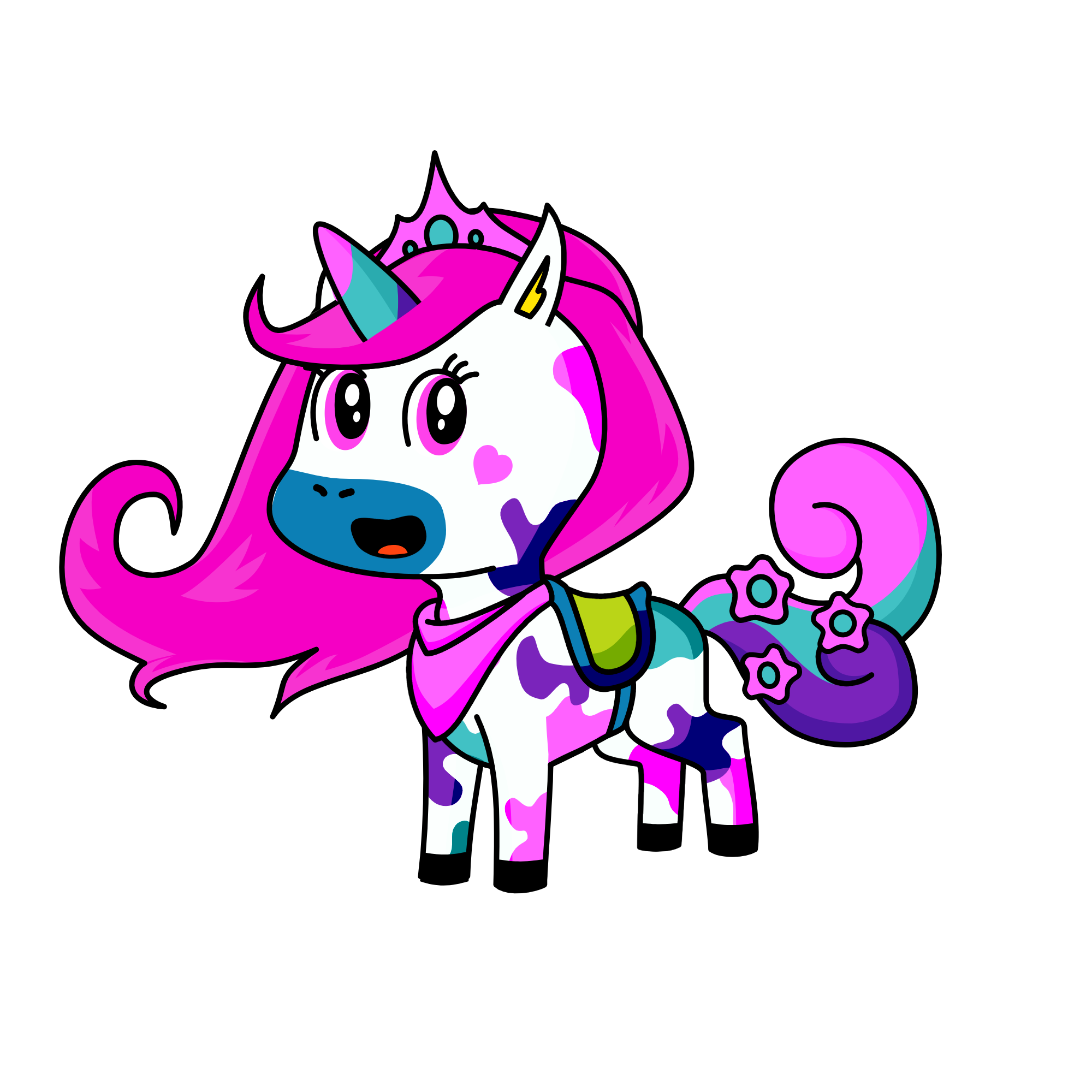 princess Booka, the unicorn
