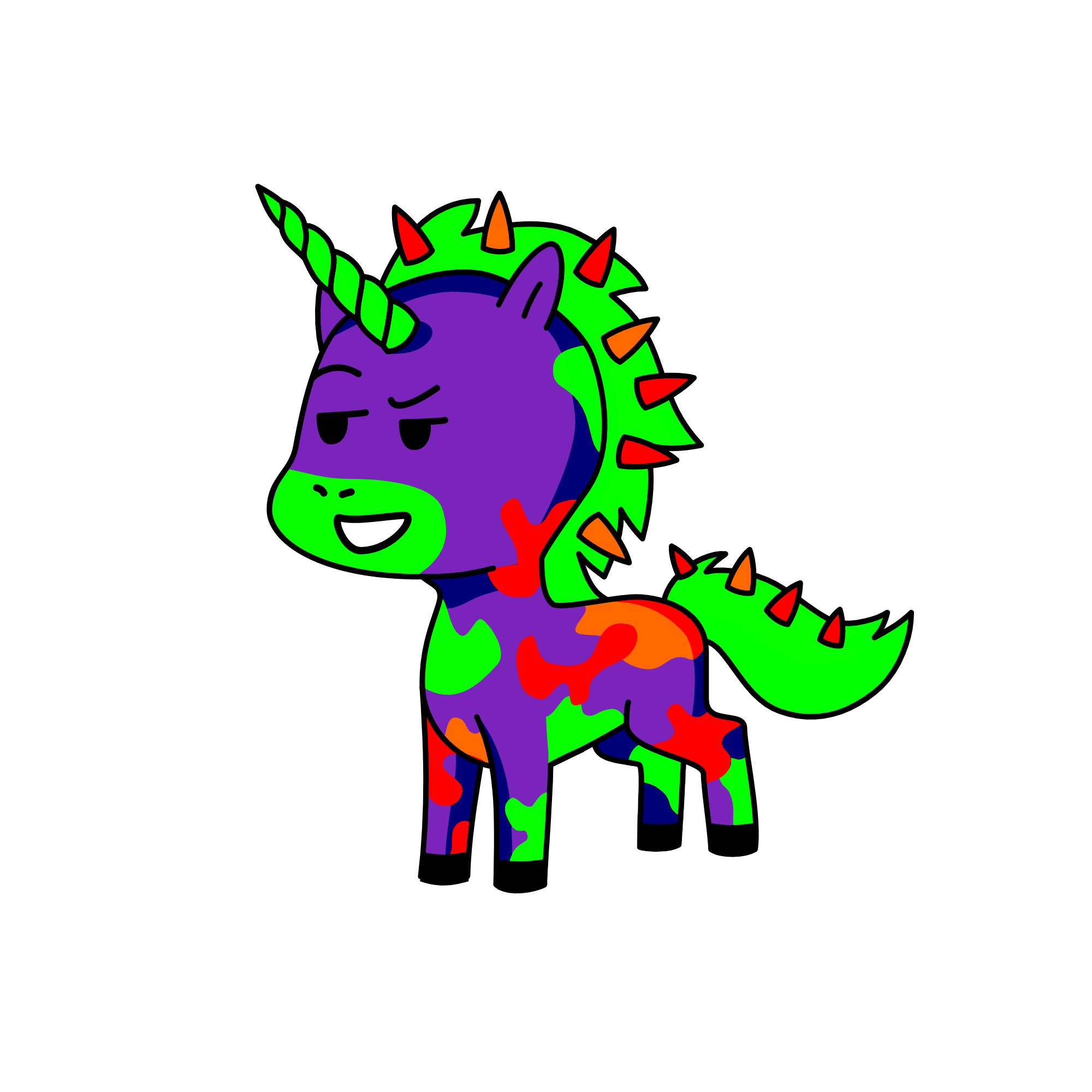 Prince Duckbutt, the unicorn