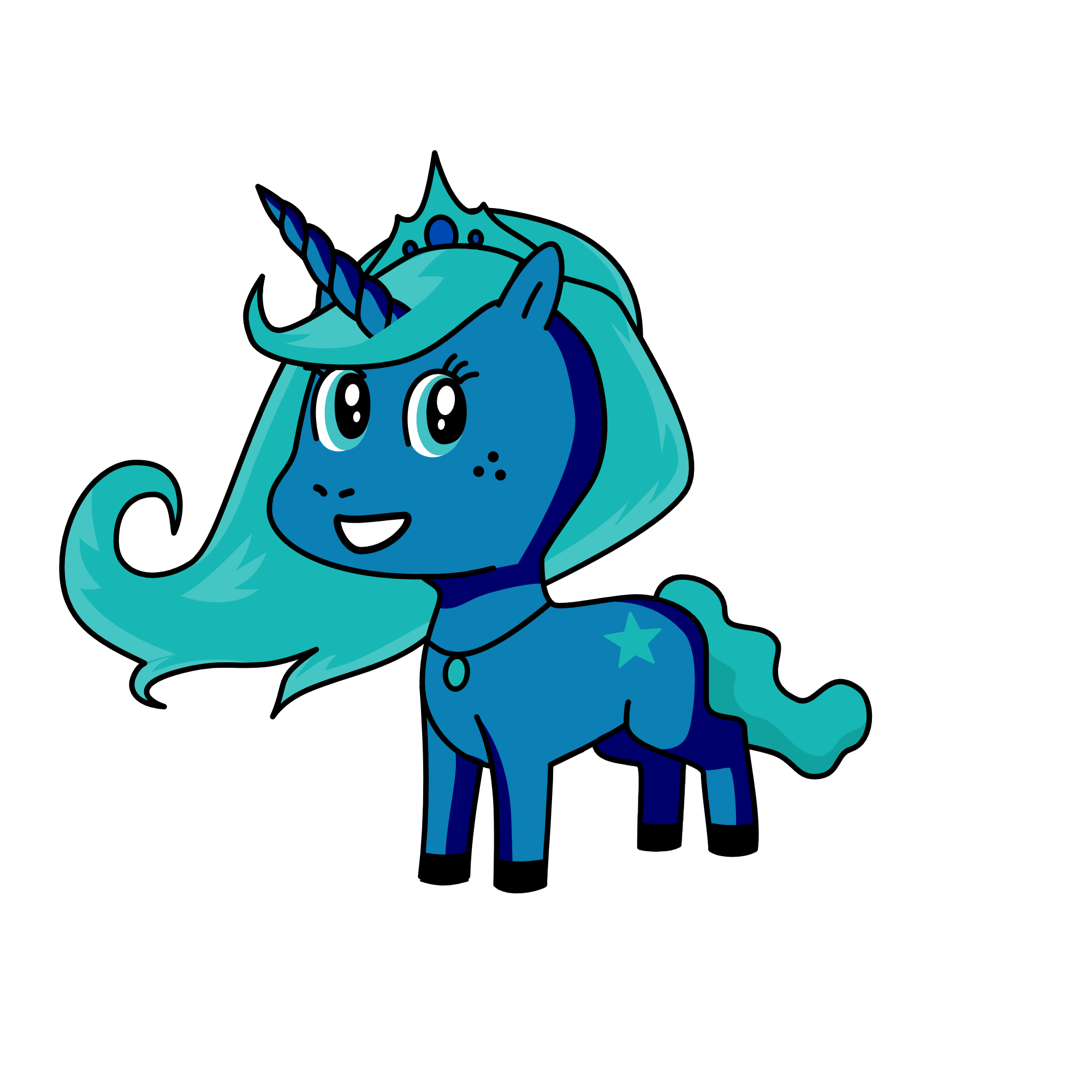 Luna, the unicorn