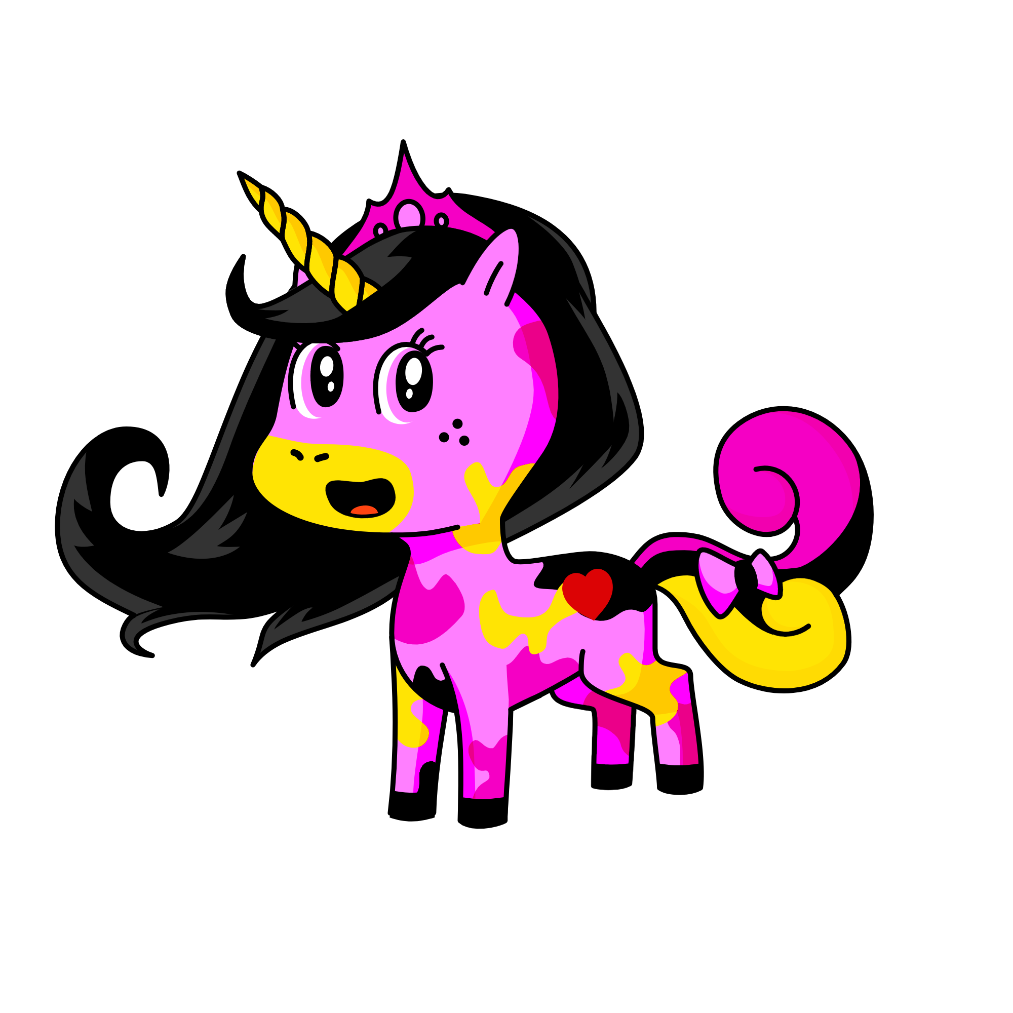 Tabitha + Joey, the unicorn